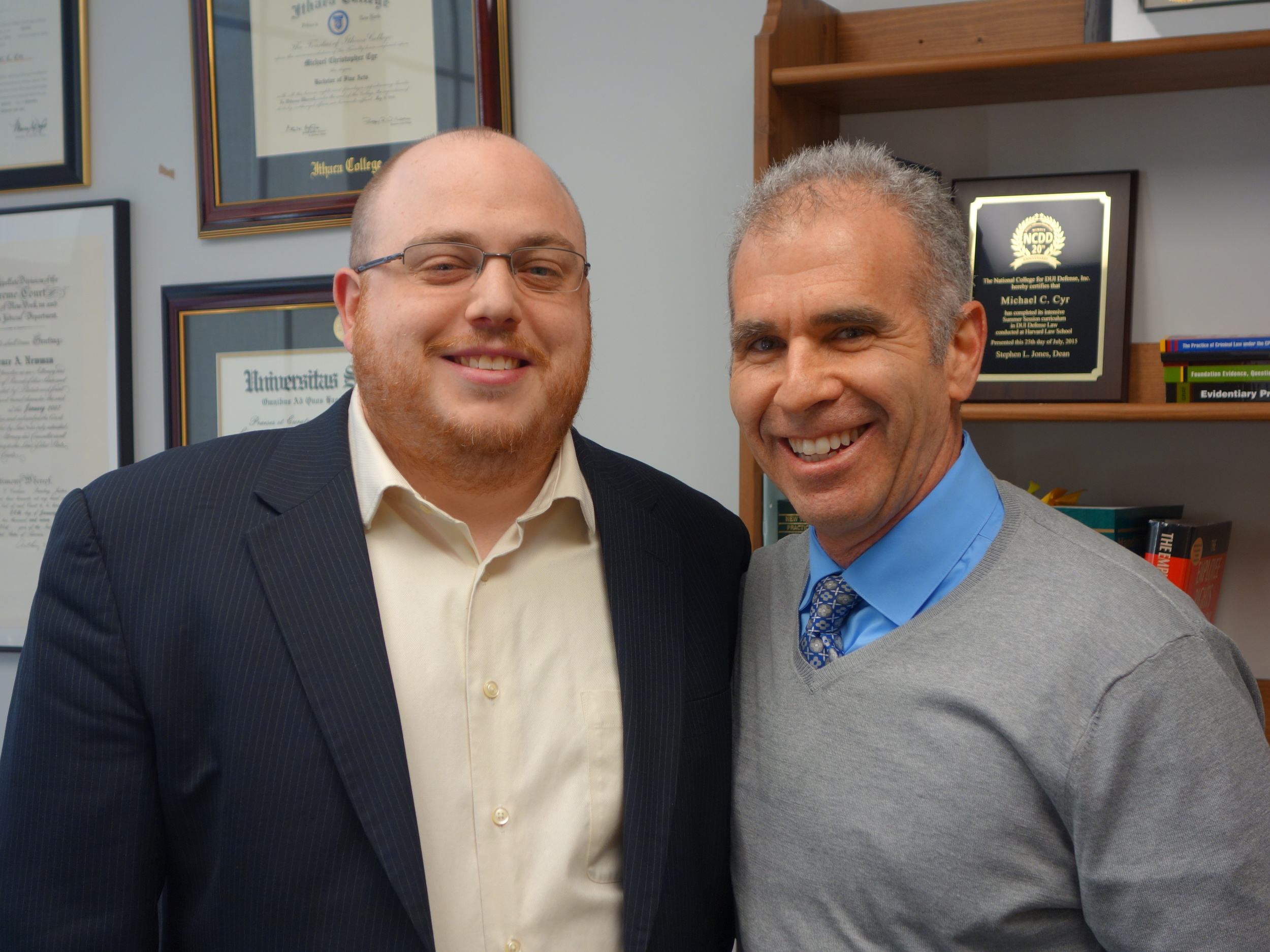 Mike Cyr and Larry Newman, 2016
