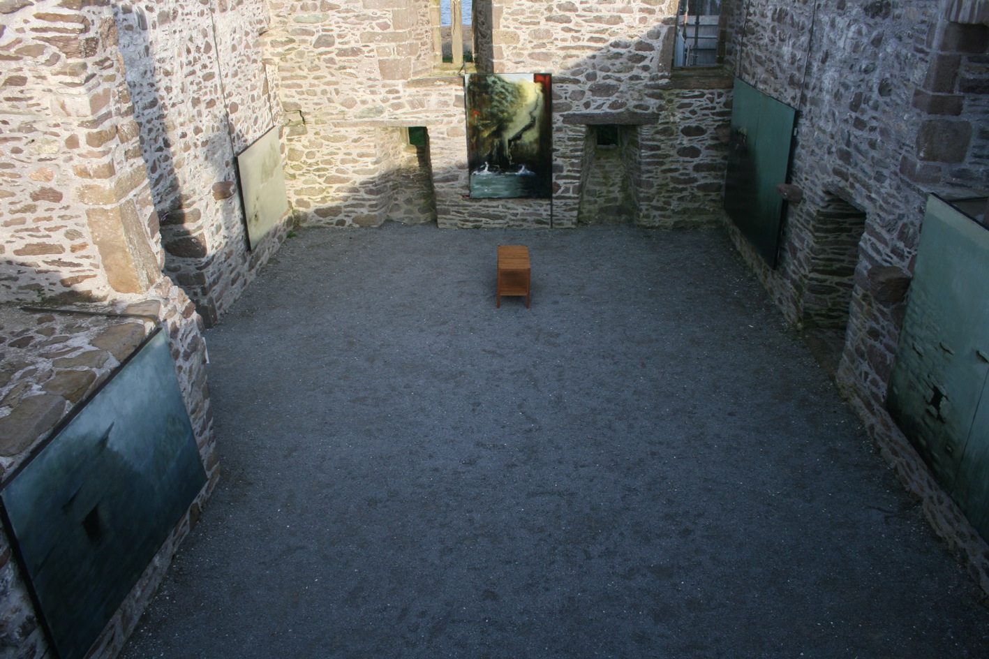 Solo exhibition at Ballinskelligs Abbey in Co. Kerry; one of twenty one artists participating in the 21st anniversary celebration of the Cill Rialaig Artists Retreat in 2012.