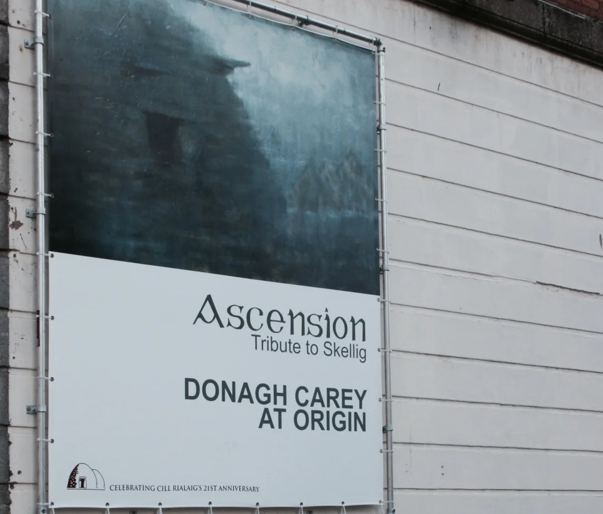 'Ascension - Tribute to Skellig' solo show at Origin Gallery, Hardcourt Street, Dublin in 2012.