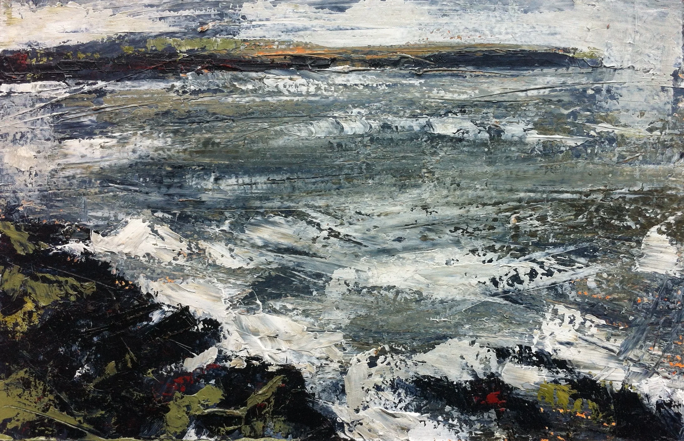 Oil Sketch - Crewe Bay series