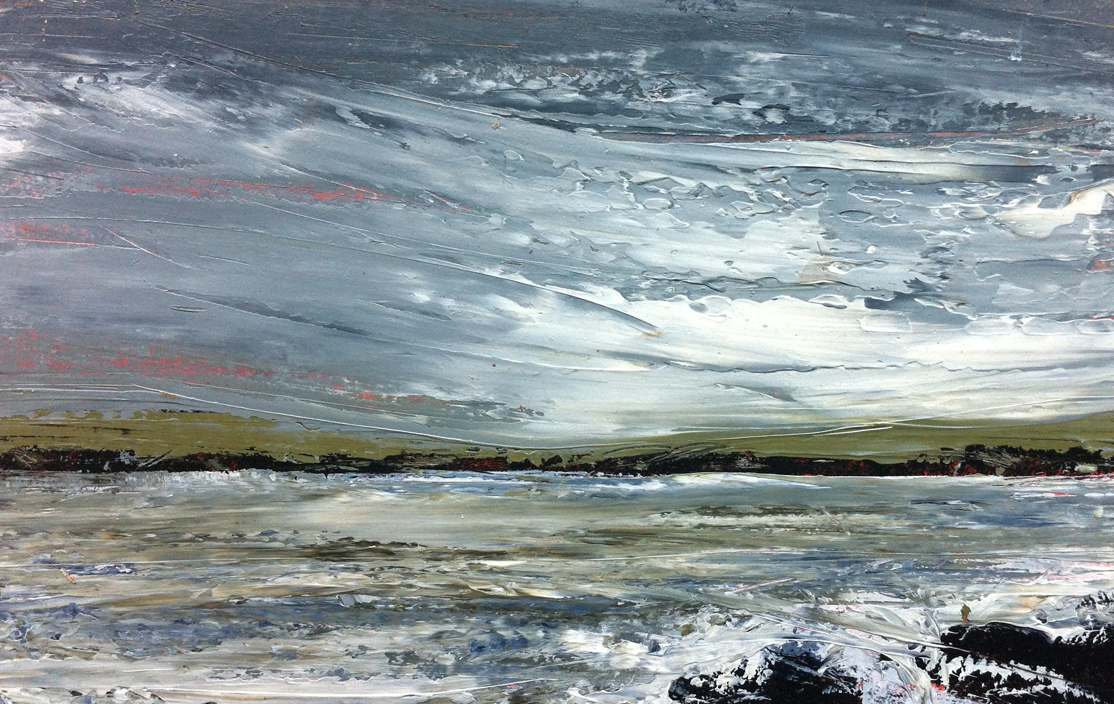 Oil Sketch - Crewe Bay series