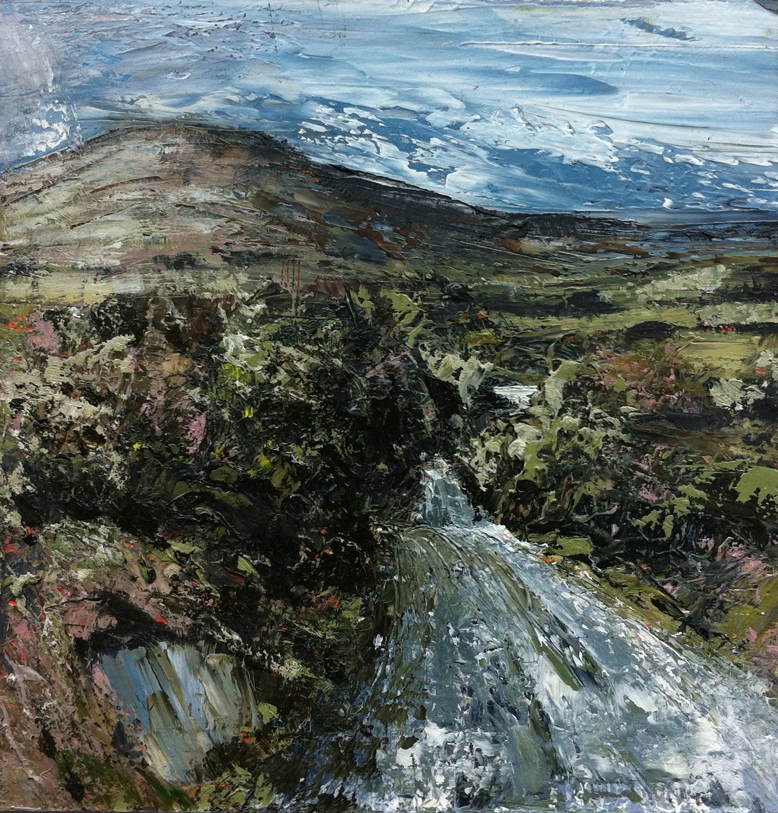 Oil Sketch - Mount Gabriel series