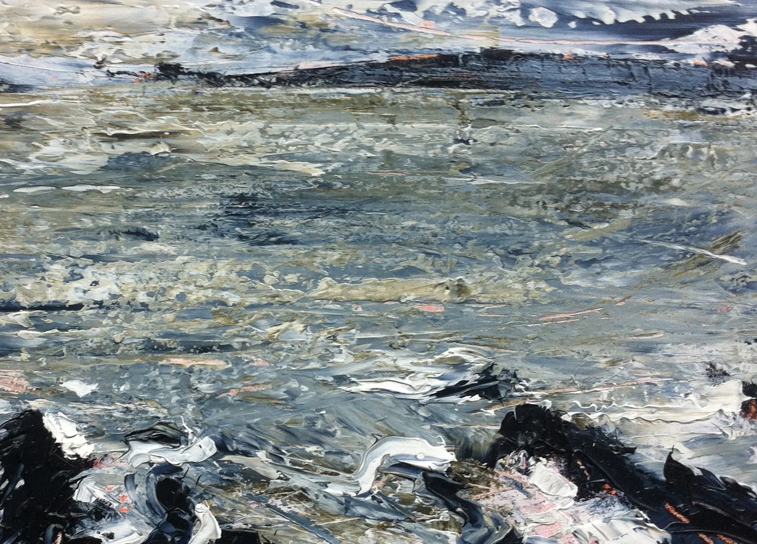 Oil Sketch - Crewe Bay series, 2015