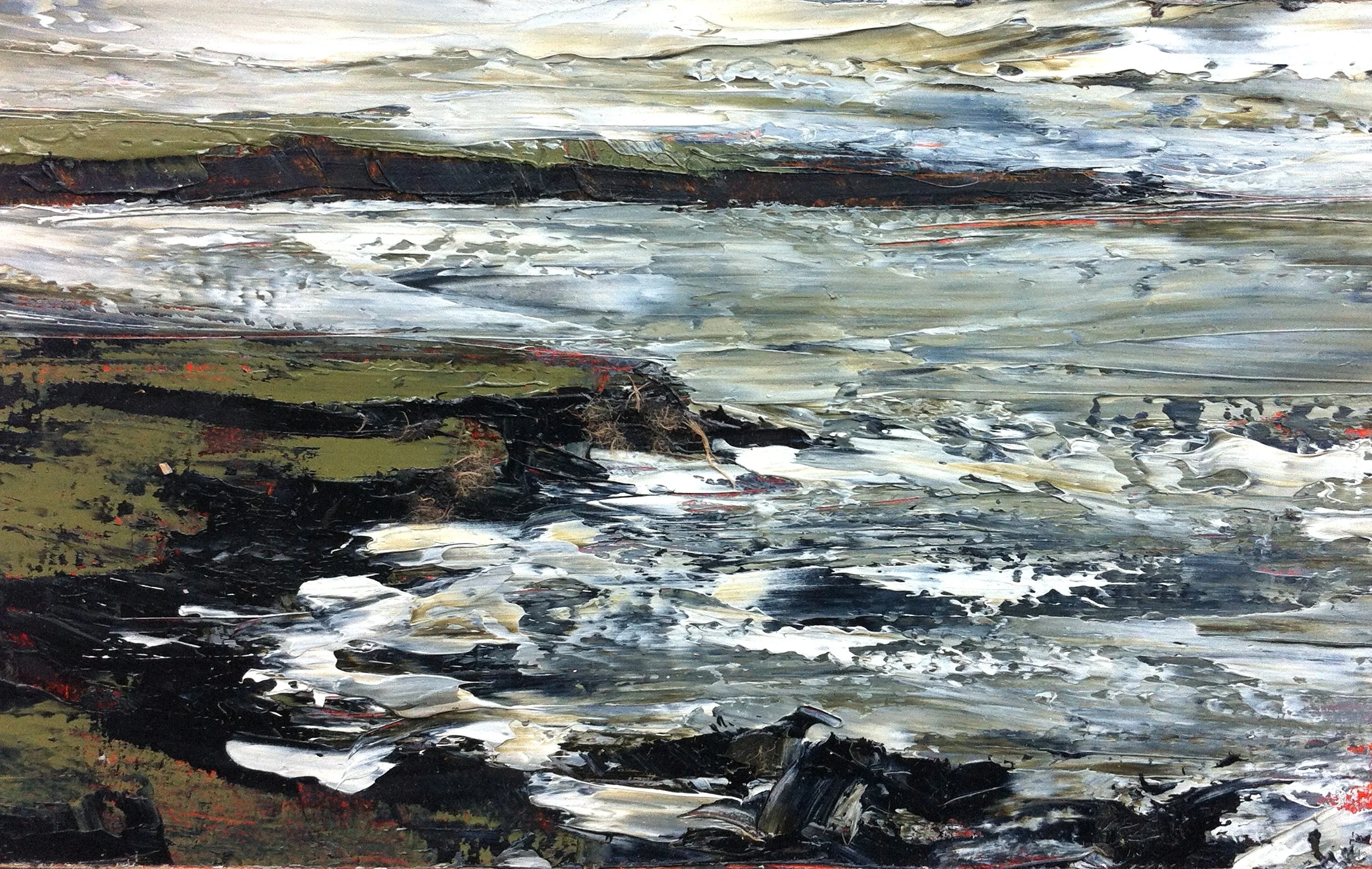 Oil sketch - Crewe Bay series, 2015