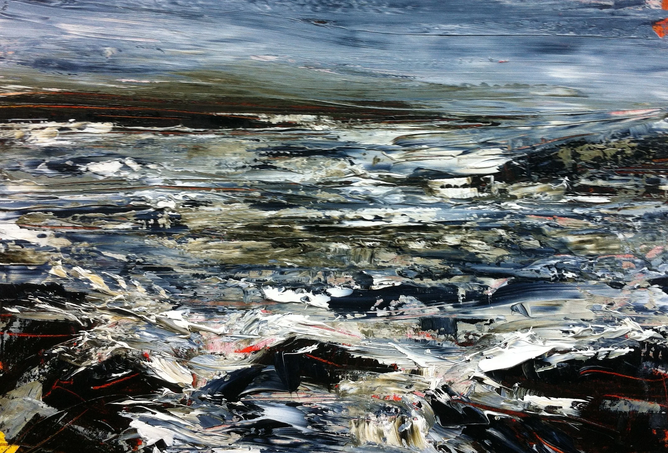 Oil sketch - Crewe Bay series