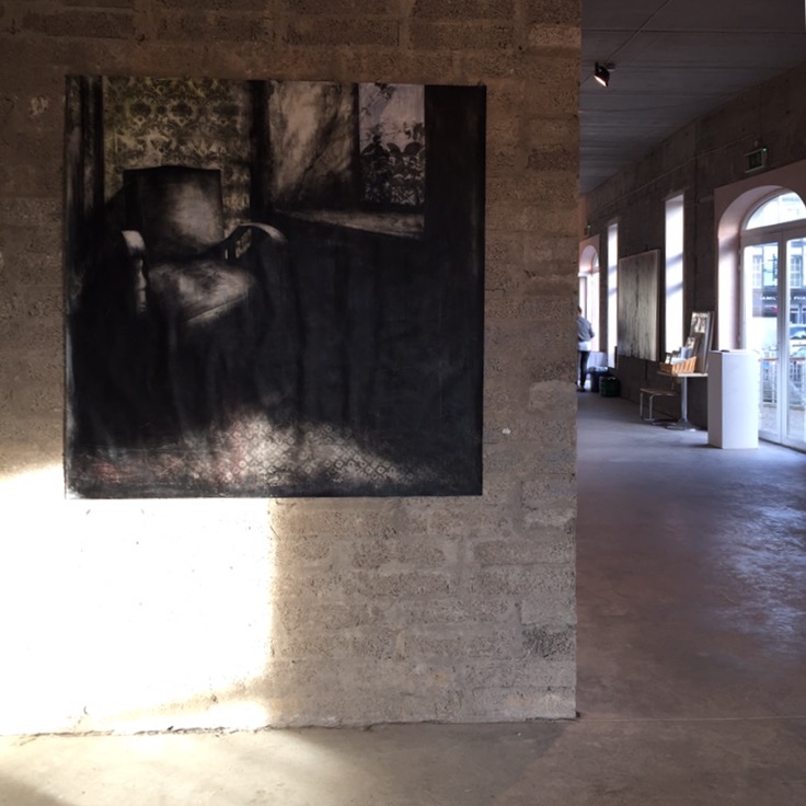 Her Own People l - Janet Murran, charcoal, acrylic and photographic transfer on fabriano paper