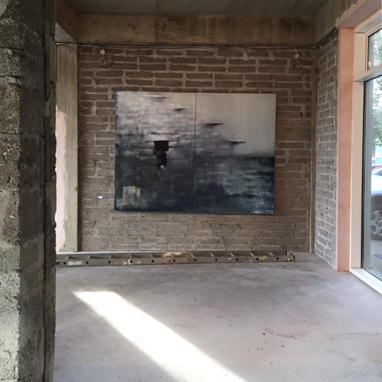 Refuge - Donagh Carey, oil on canvas