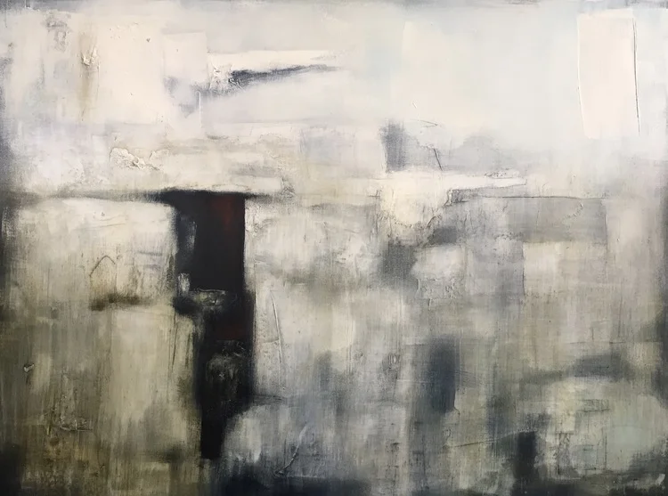 Epoch, Skelligs IV Oil on canvas, 76cm x 101cm, 2014-2017