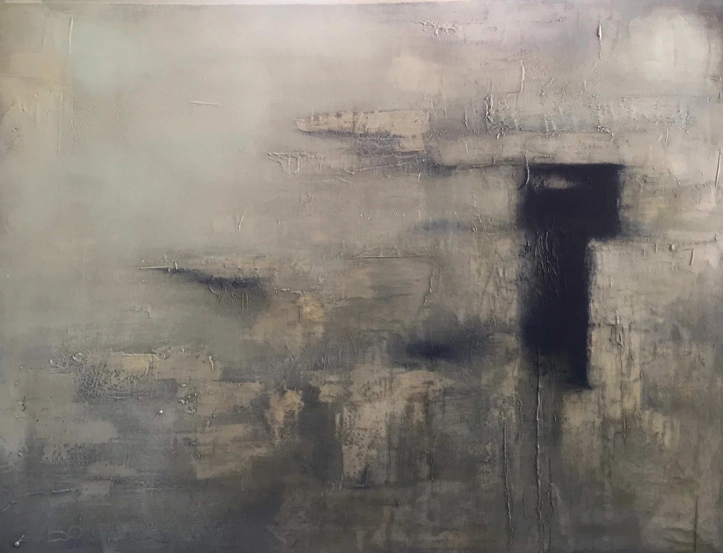 Epoch, Skellig Vl&nbsp; Oil on canvas. &nbsp;Painting 76cm x 101cm. &nbsp;Frame 83cm x 109cm. &nbsp;€2,200