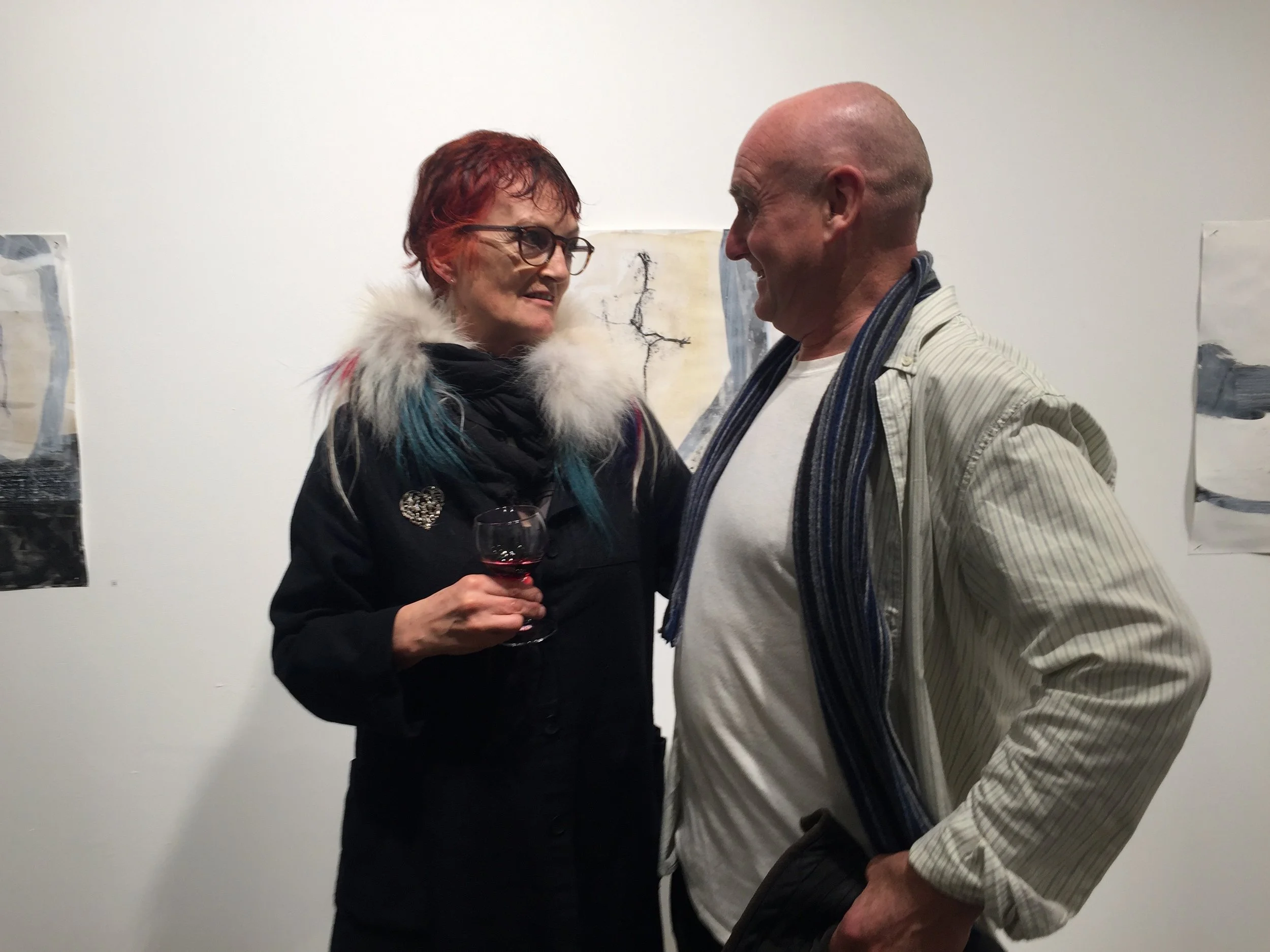Wendy Dison with Donagh Carey