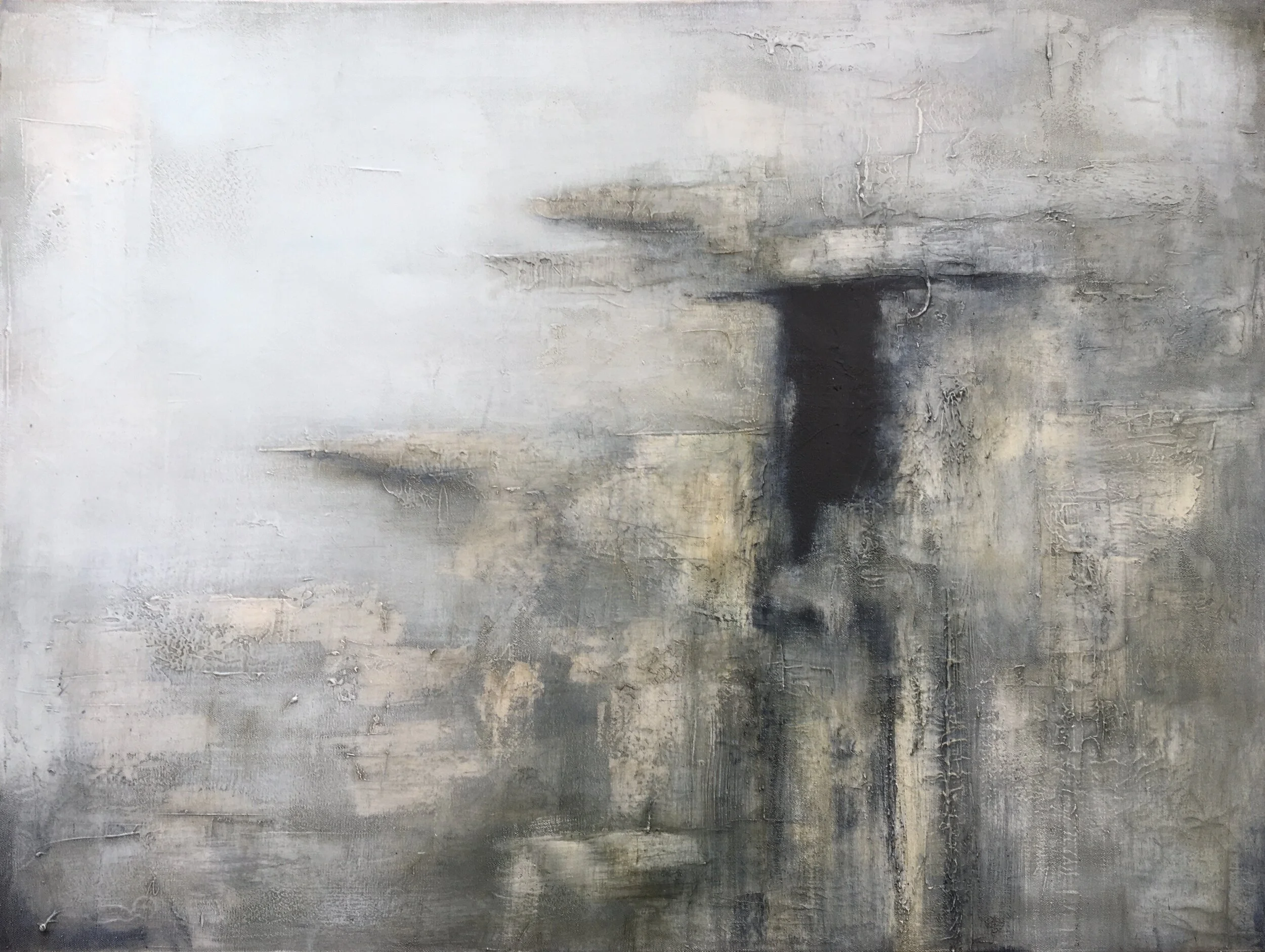 Epoch Xll&nbsp;&nbsp;Oil on canvas. &nbsp;Painting 76cm x 101cm. &nbsp;Frame 83cm x 109cm. &nbsp;€2,200
