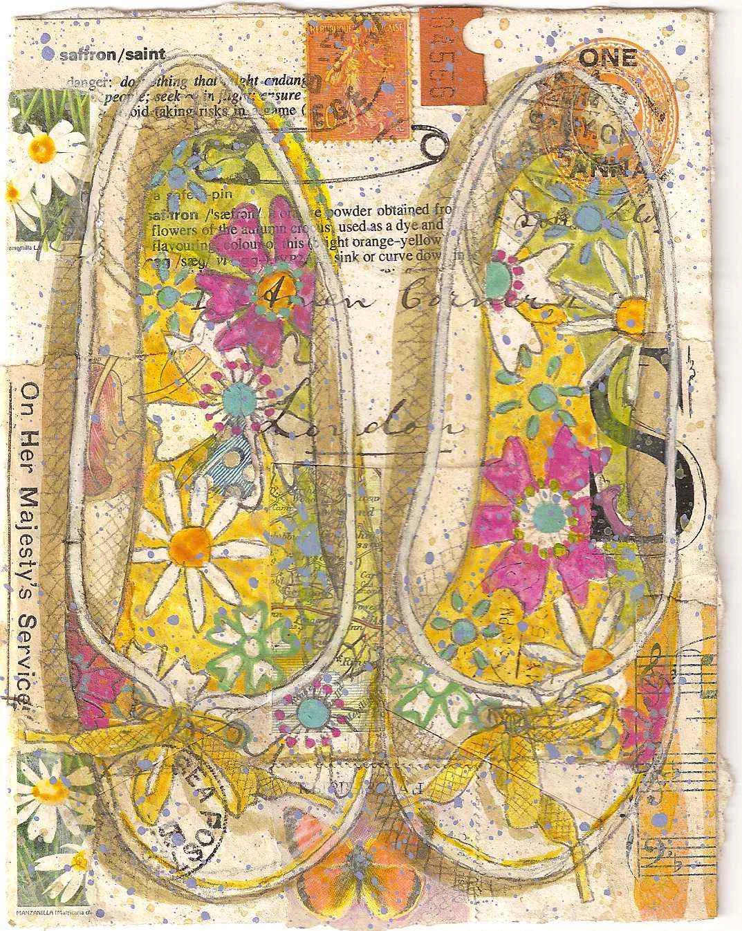 saffrons shoes (Limited Edition Print)