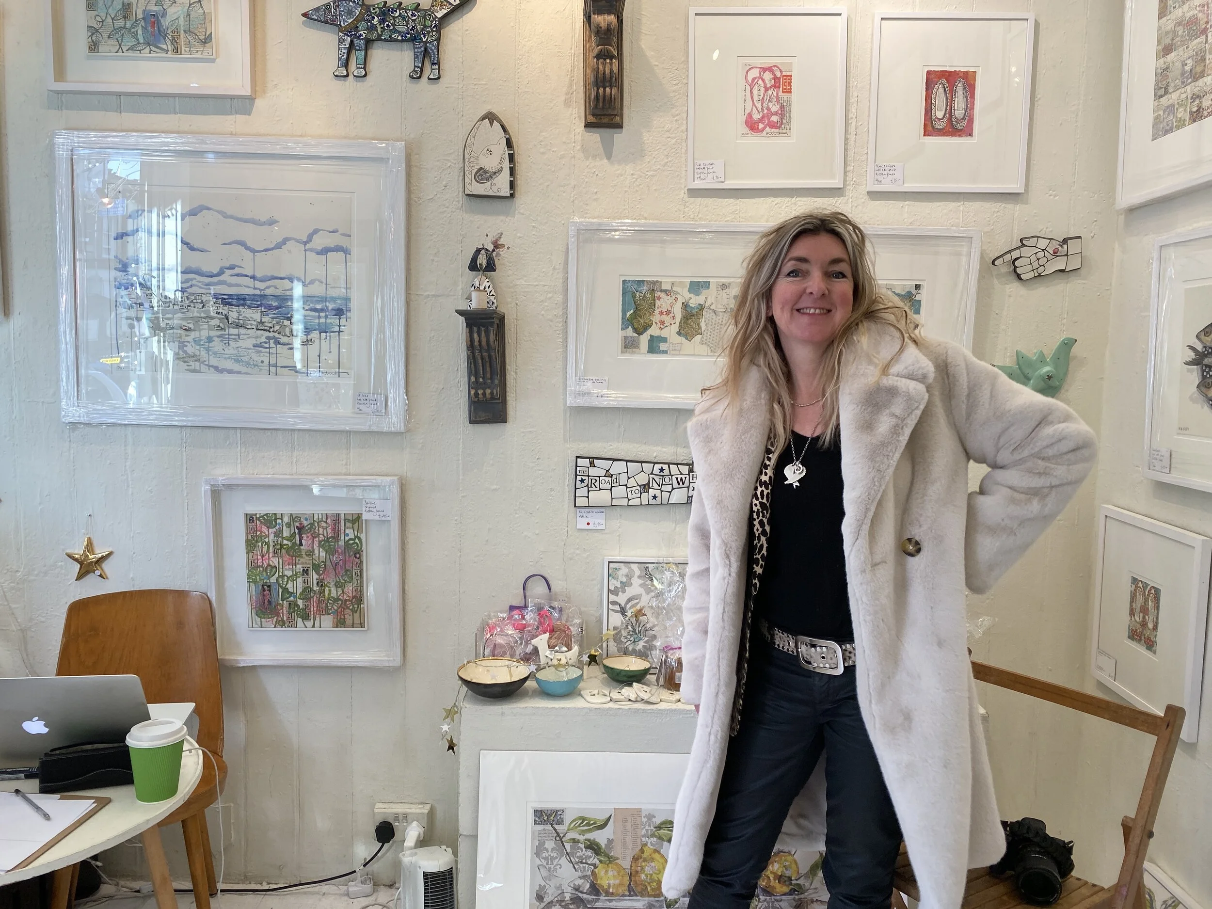 Last Day at Hepsibah Gallery in Hammersmith..