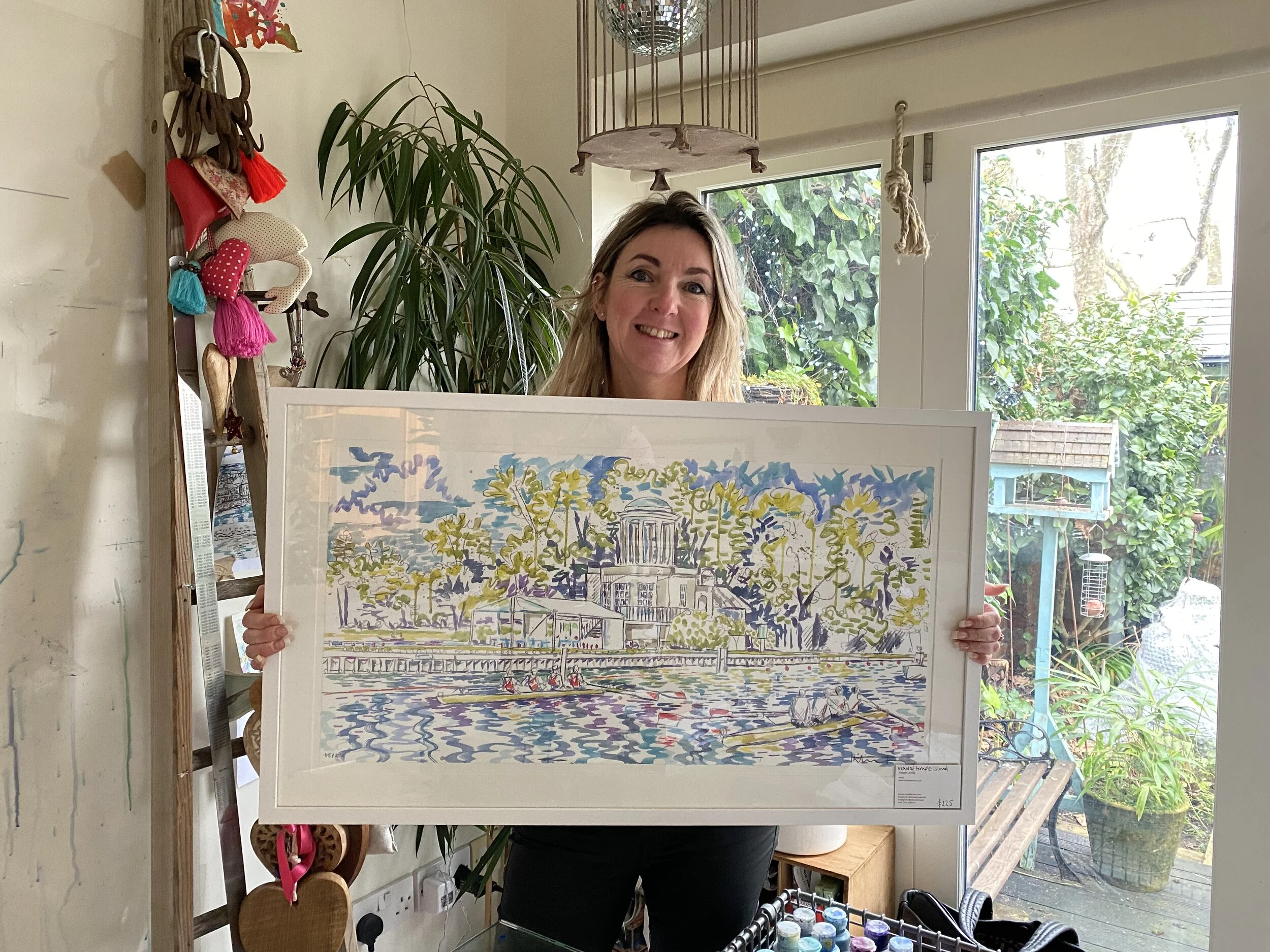 Featured Artwork : View of Temple Island