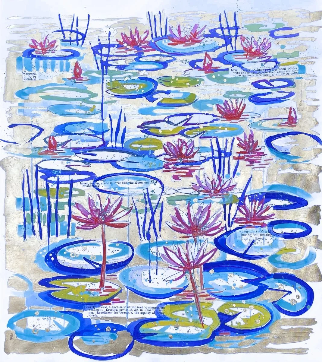 OOh new art and news from Cornwall.. my studio gallery in Fowey is open from April. Plus a special offer! 15% off any online order over &pound;45. Did someone say Gold leaf? Yes once again my hoover is full of sparkly stuff check out my website for n