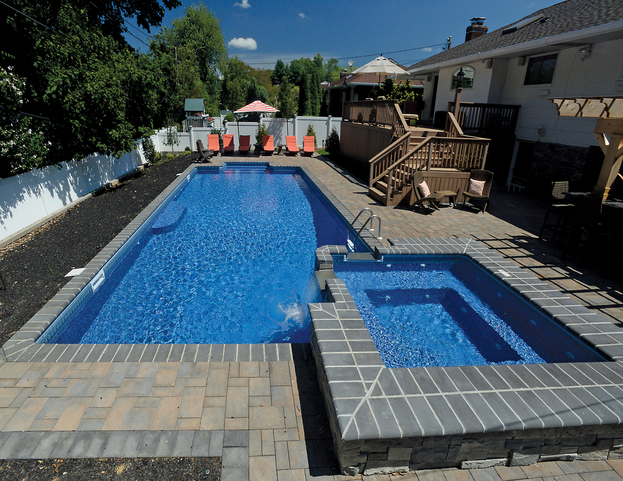 Swimming Pools by Jack Anthony - Bronze , Pool/Spa Combo Vinyl