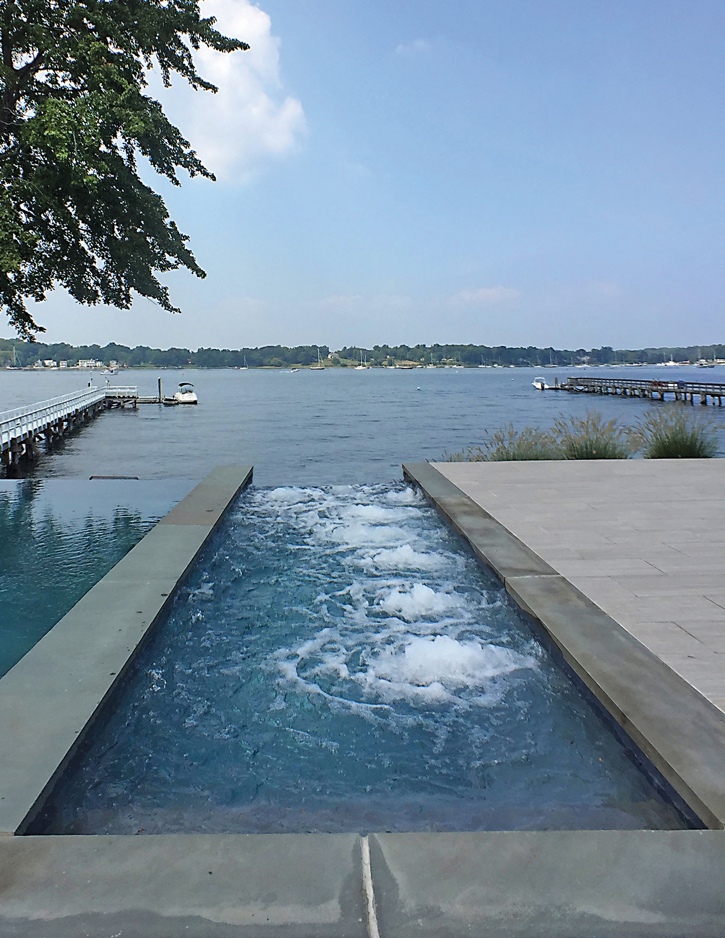 Swimming Pools by Jack Anthony - Gold , Custom Spa with Pool