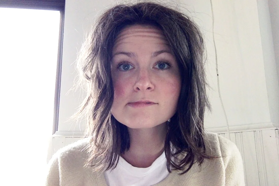 When you're taking a selfie in a public place and you're convinced everyone will look up from their own affairs at the exact moment that you're smiling ridiculously into your computer screen.