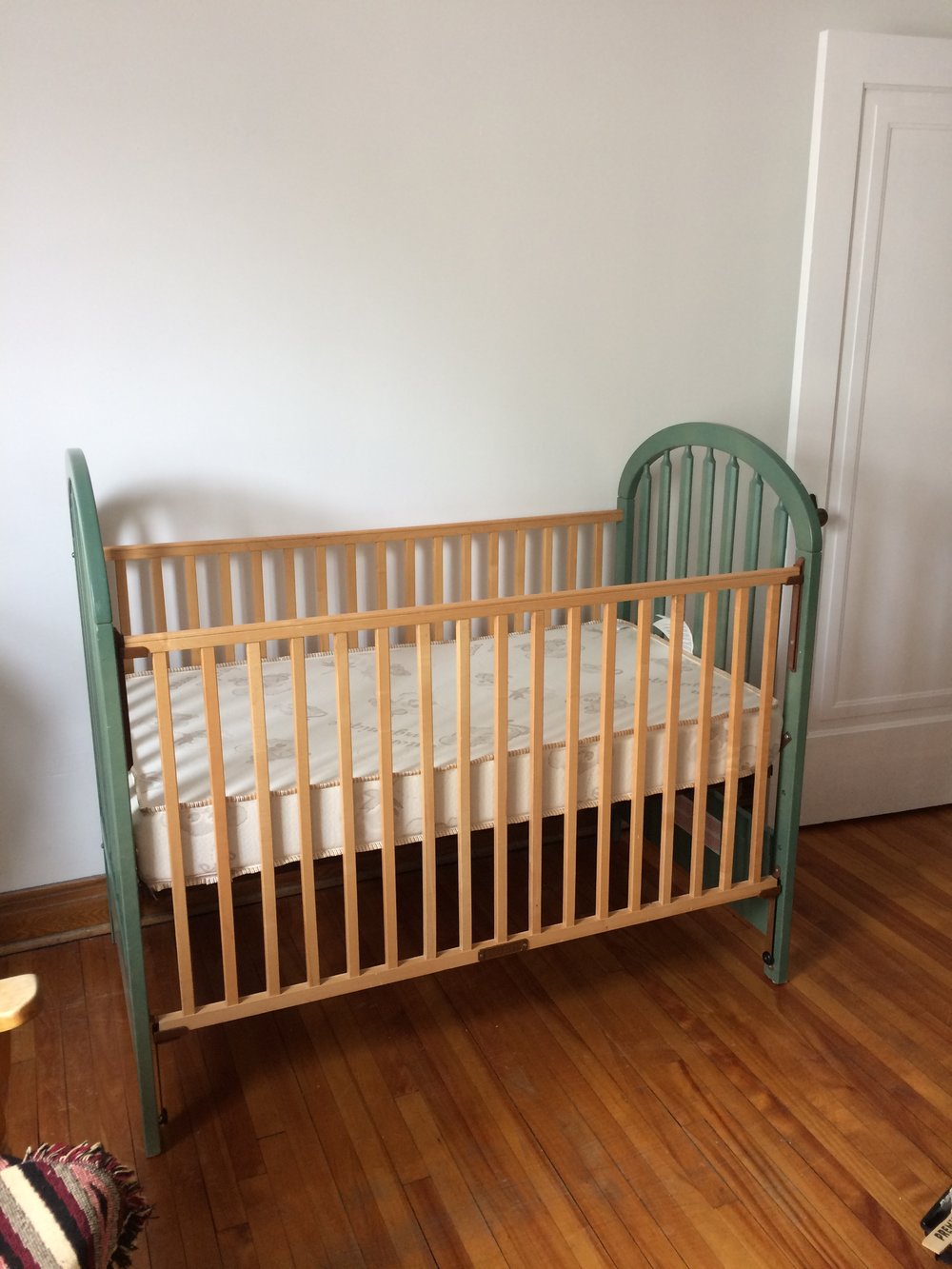 Baby room: Crib before