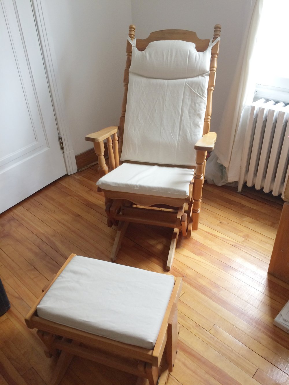 Baby room: Rocking chair after