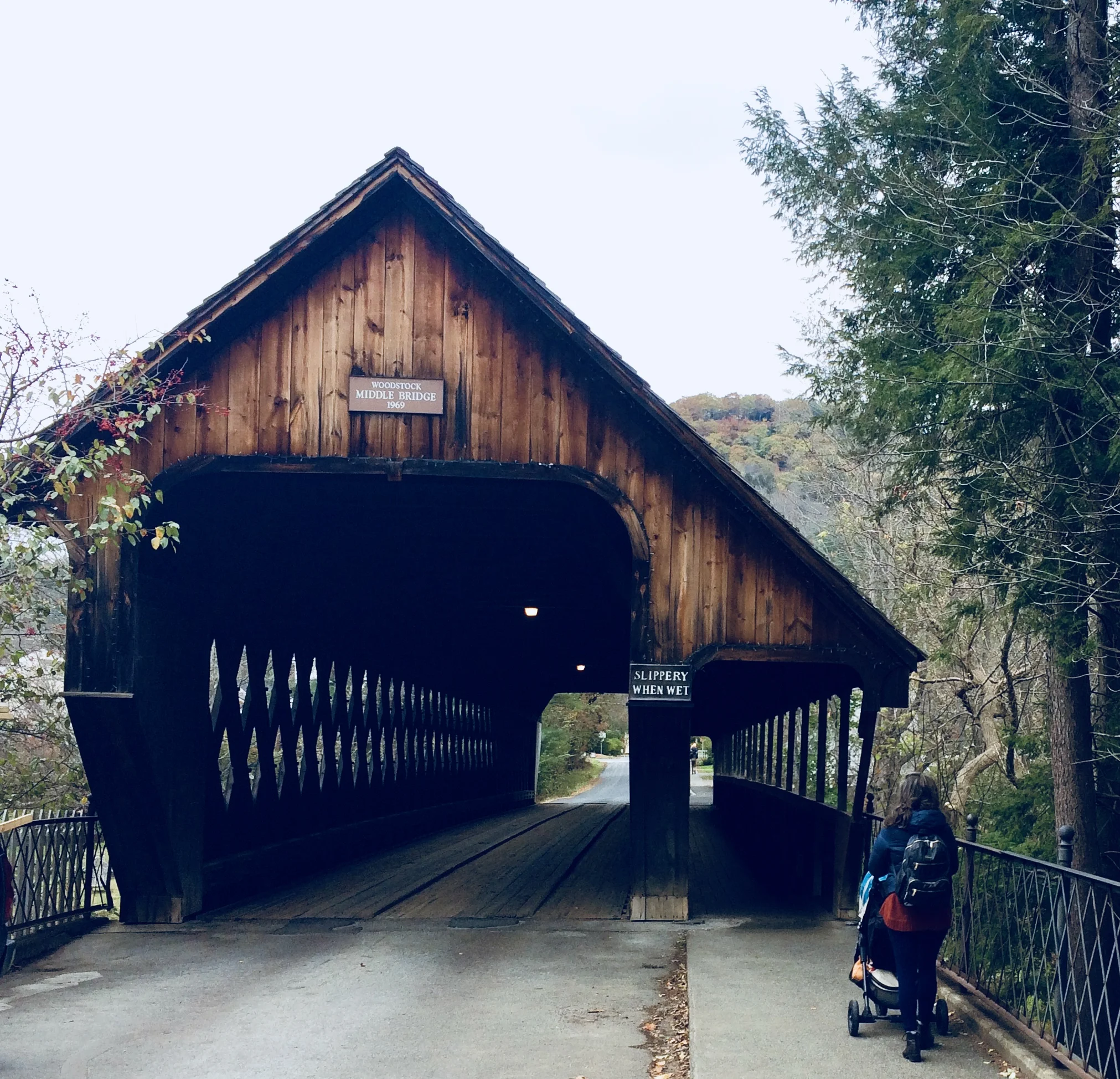 gotta love those charming new england towns full of covered bridges and colonial mansions turned into hipster coffee shops!