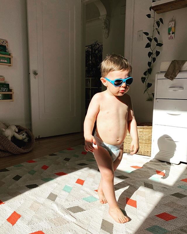 He asked for his sunglasses, you know, since the sun was so bright in his room. 😎