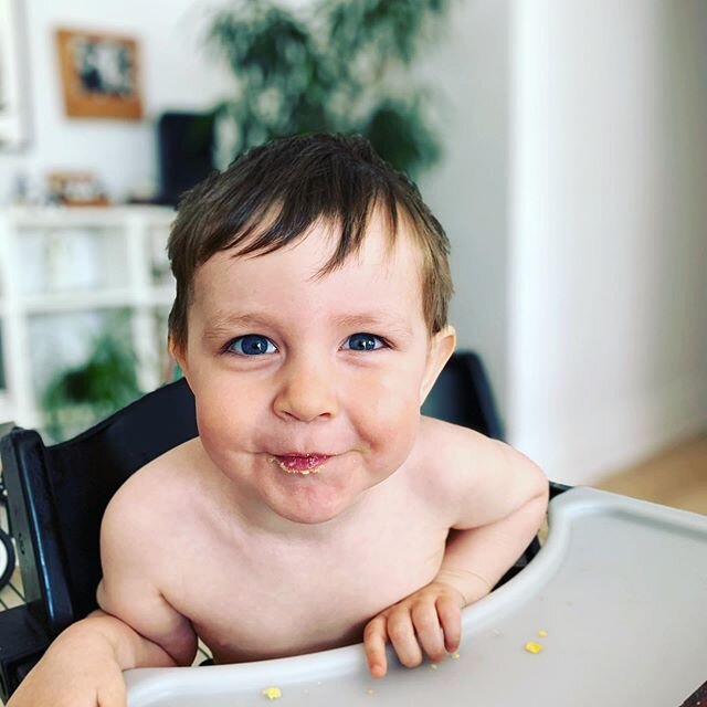 Two 👏 years 👏 old 👏 
Likes: Trains, eating 6 bites of an apple and demanding a fresh one, being nude.
Dislikes: Changes of activity that aren&rsquo;t his idea 🤦🏻&zwj;♀️ Love this little monster 🤪