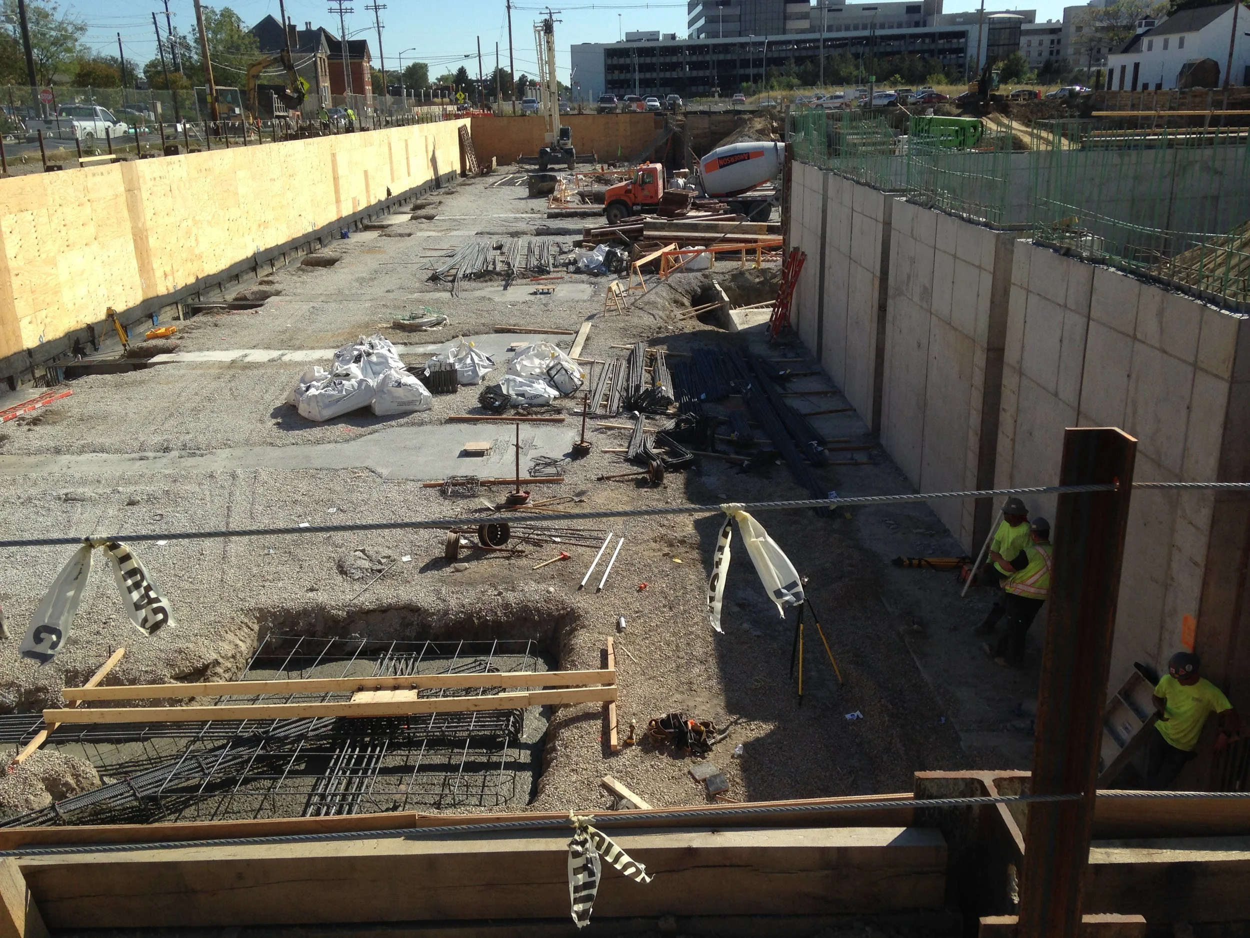  Construction progress 