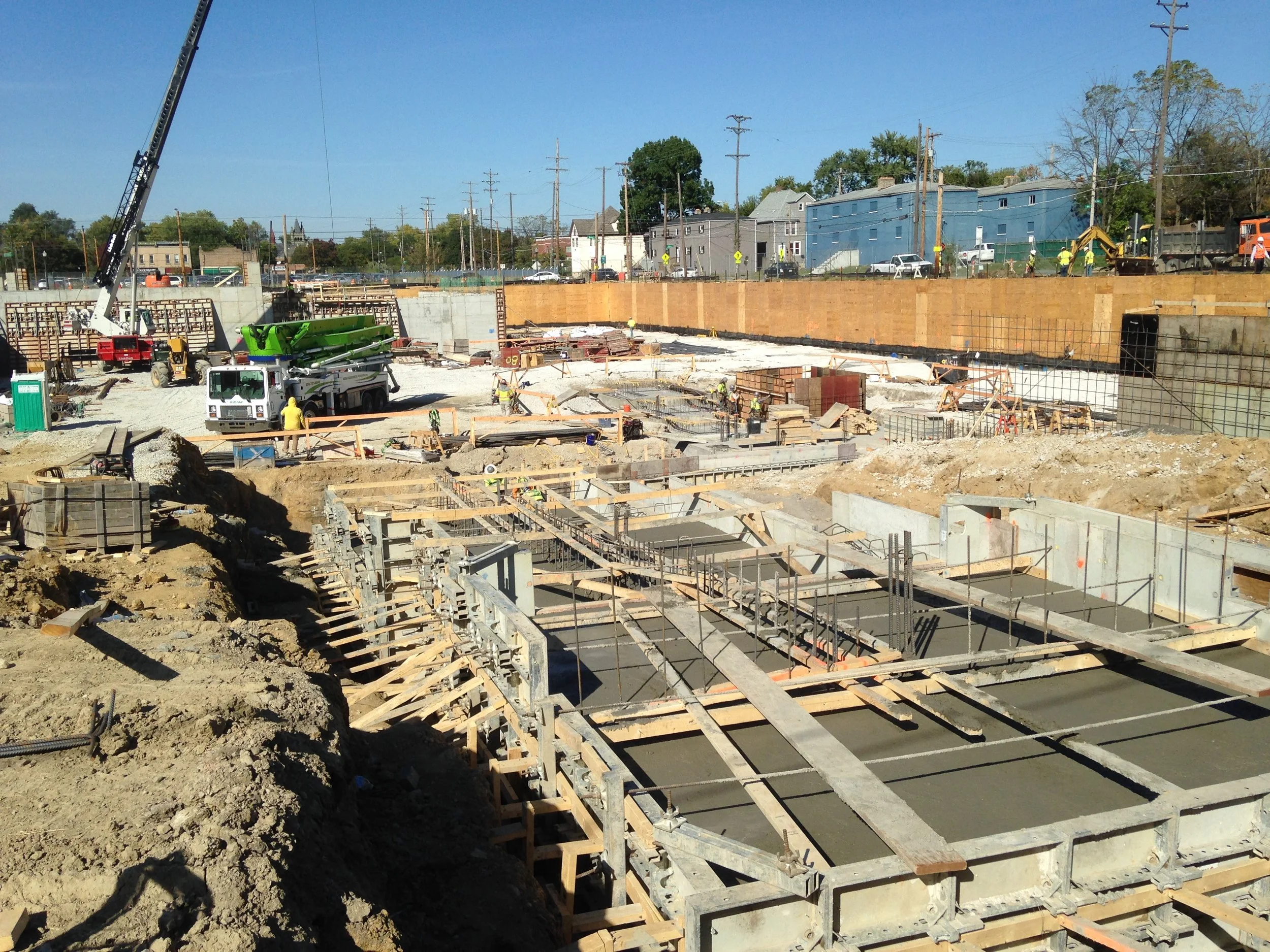  Construction progress 