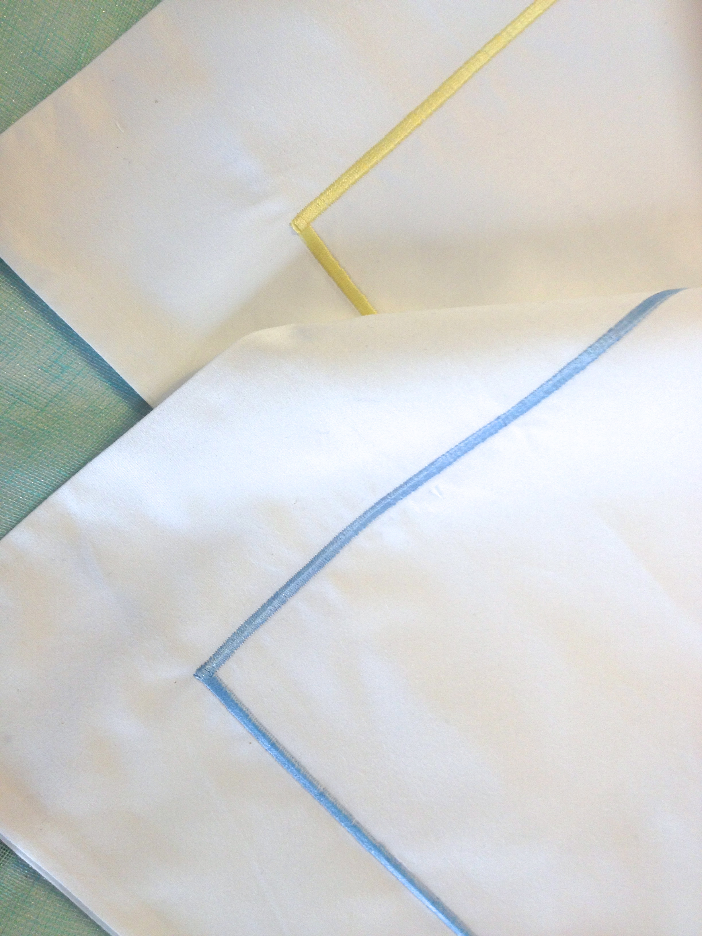 White bedlinen in 500tc