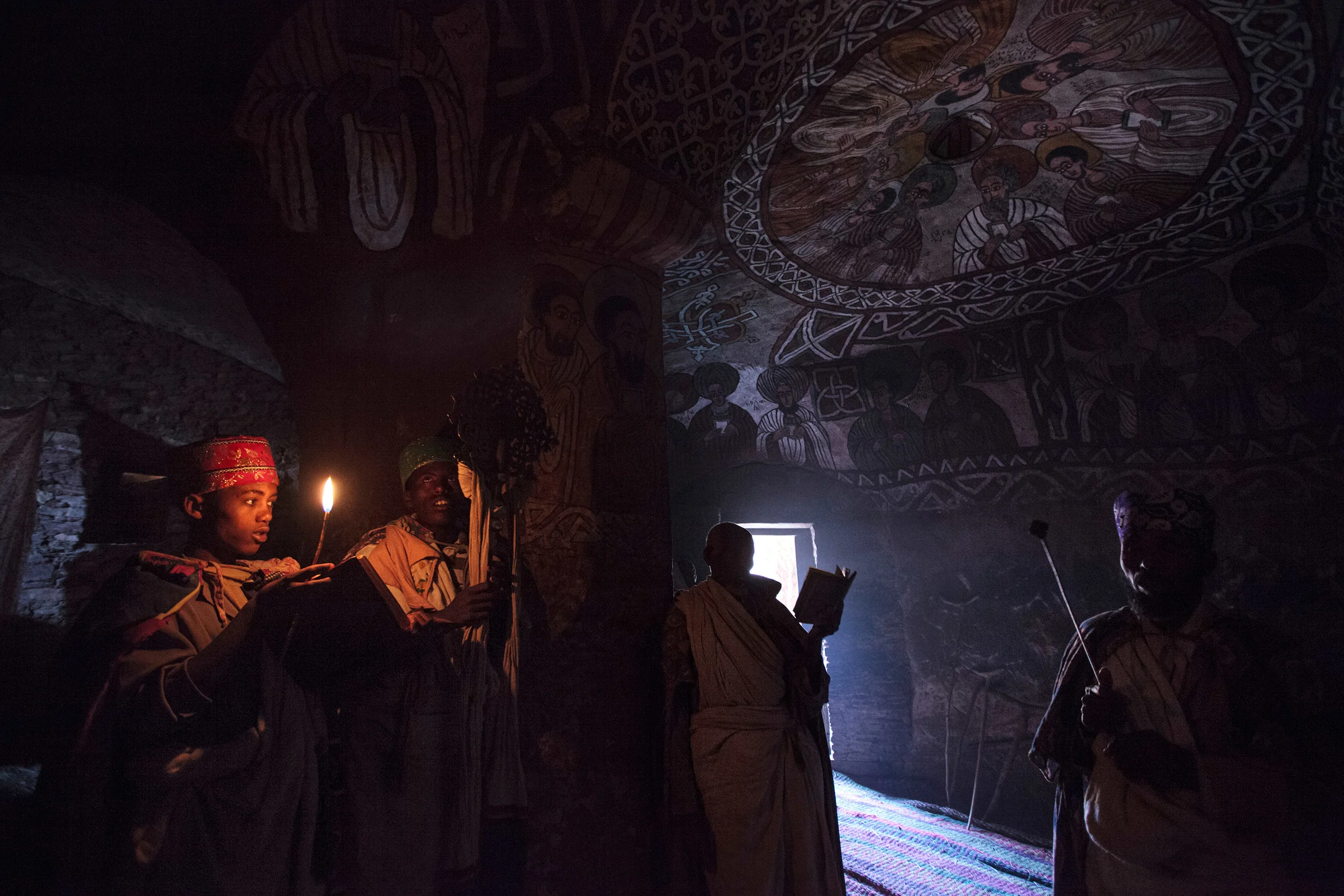Deacons-and-ceiling-frescoes-in-Abuna-Yemata-Guh-church,-Tigray,-Ethiopia.jpg