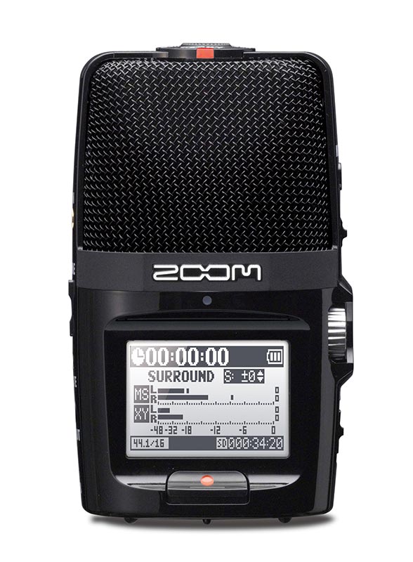 The Zoom H2N sound recorder
