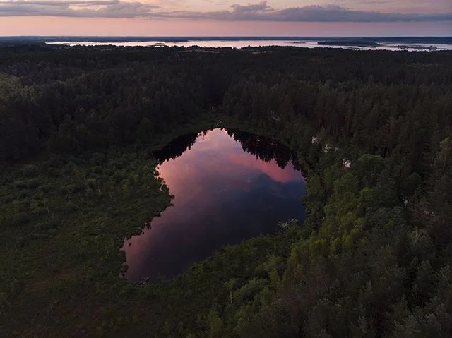 Summer evenings in Braslavshina... #DJI #Mavicair #landscape #lake #dusk #clouds #travel #traveler #travelgram #travelphotography #wanderlust