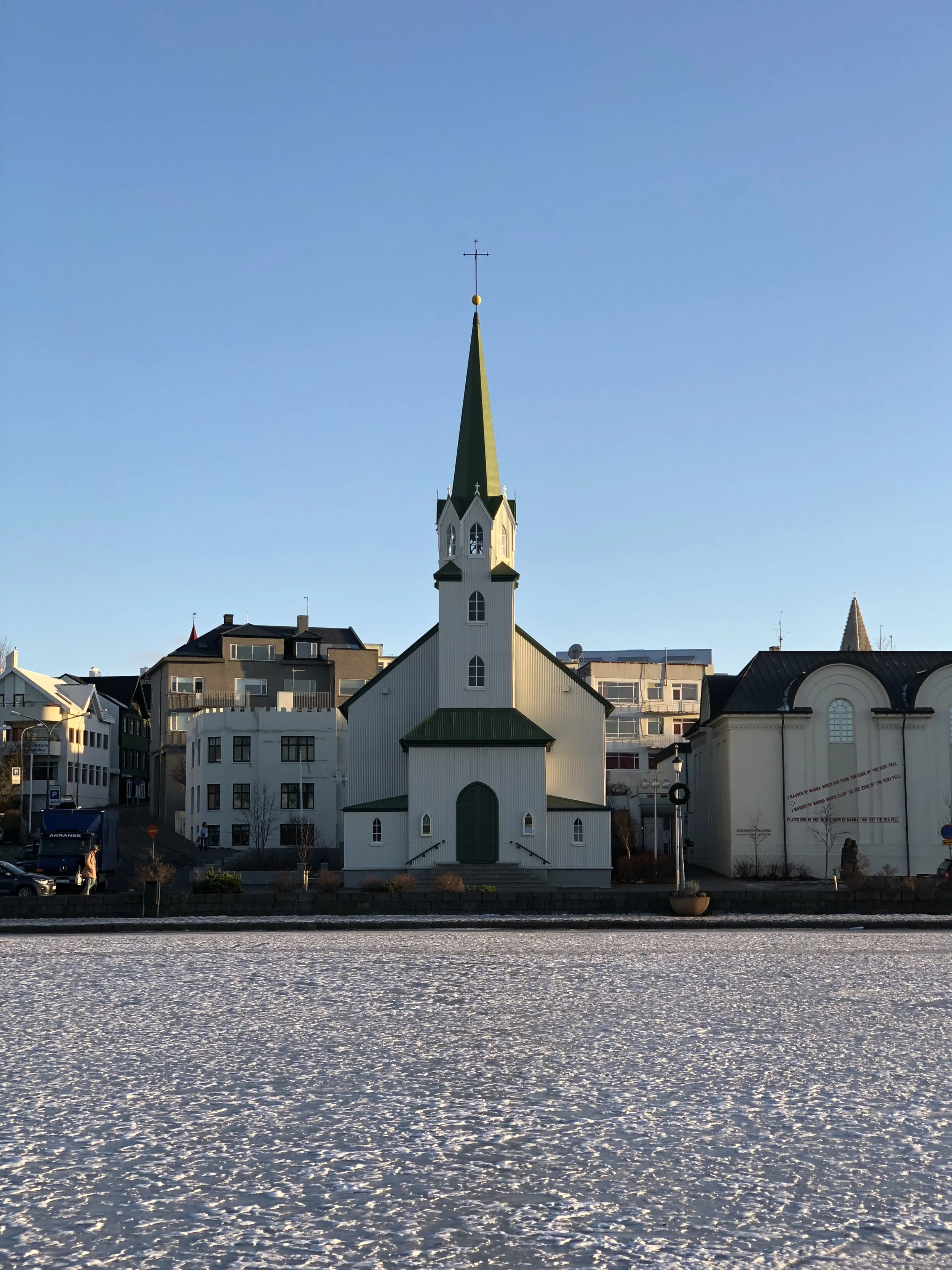 Fríkirkjan í Reykjavík, Iceland, November 2017