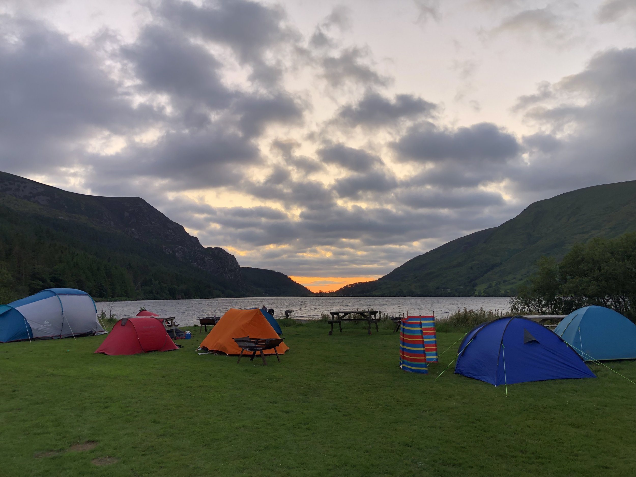 View of Llyn Cwellyn, Snowdonia, Wales, July 2019