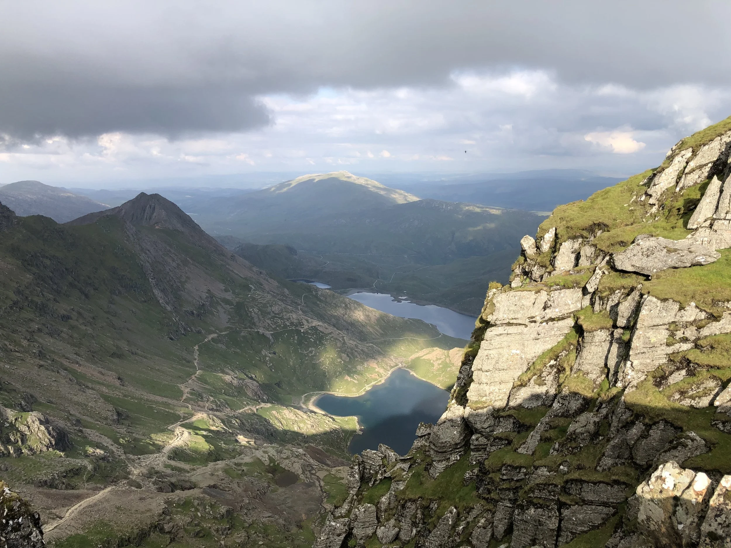 Snowdonia peak, Wales, July 2019