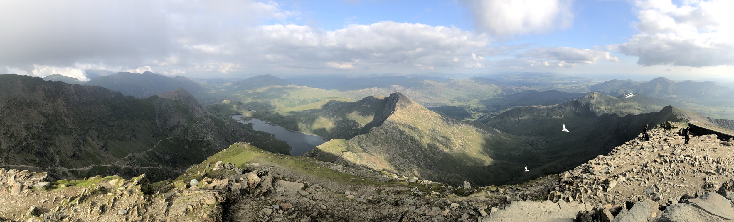 Snowdonia peak, Wales, July 2019