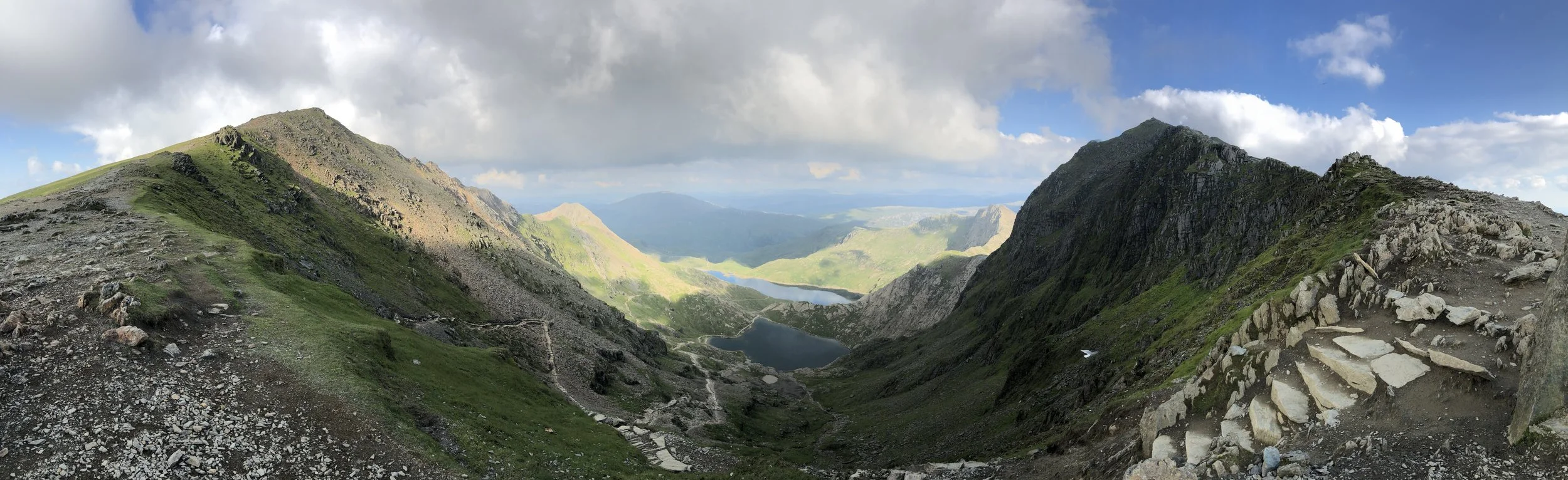 Snowdonia peak, Wales, July 2019