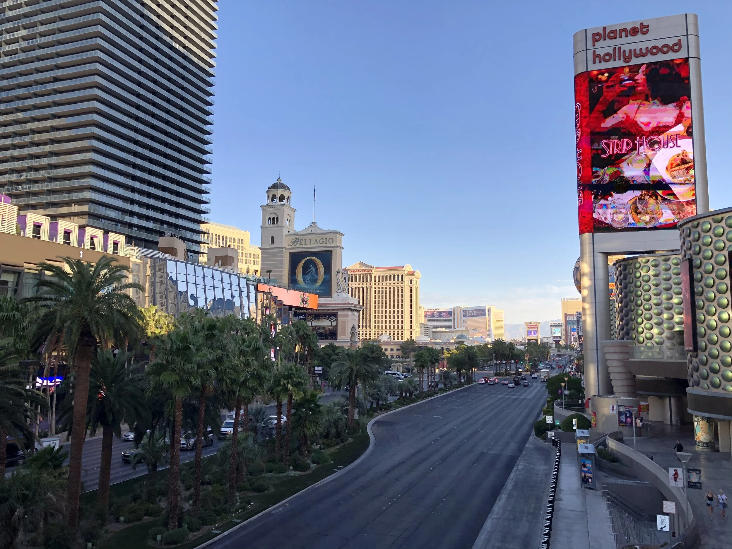 The Strip, Las Vegas, October 2019
