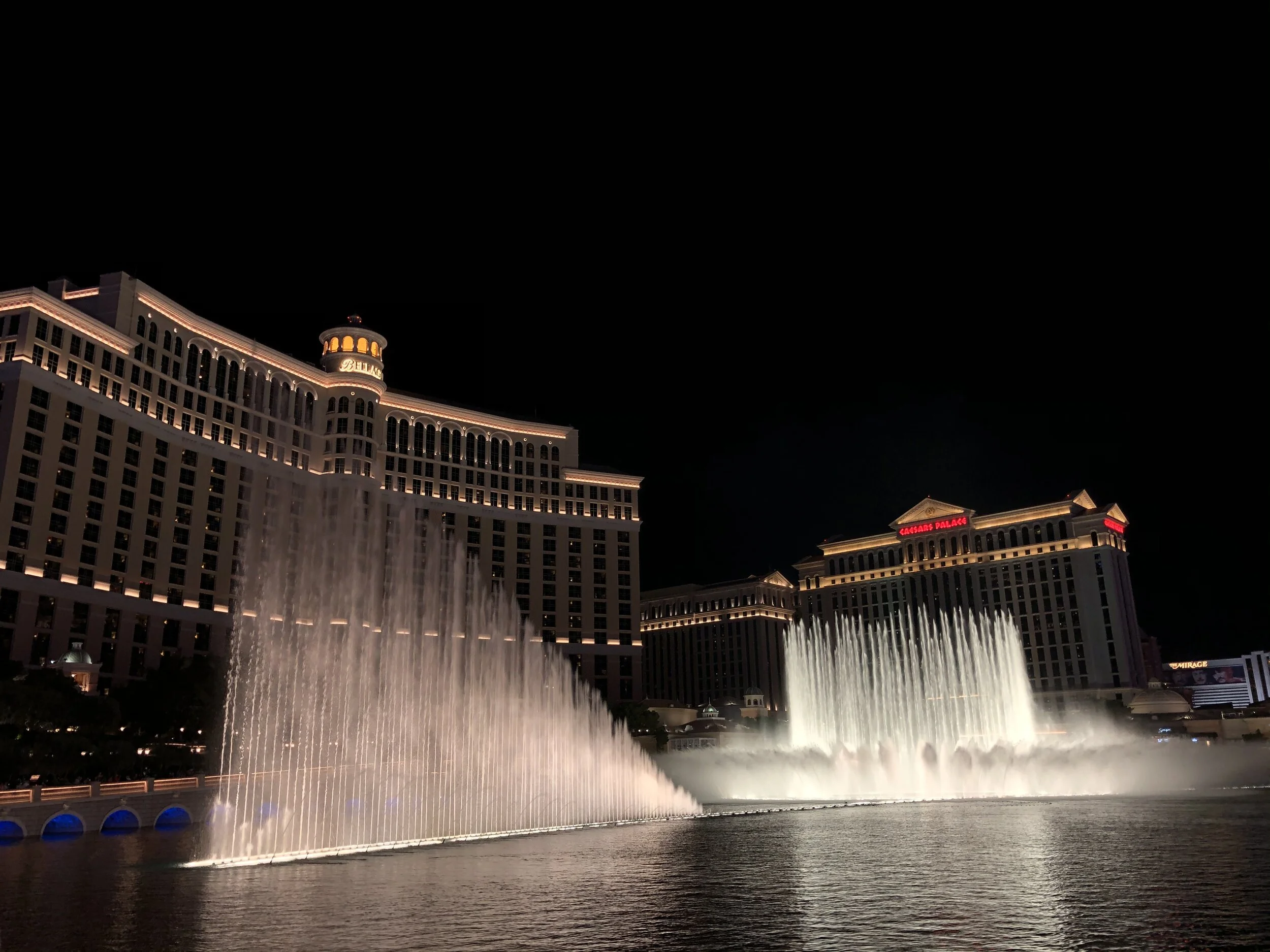 The Fountains of The Bellagio, Las Vegas, October 2019