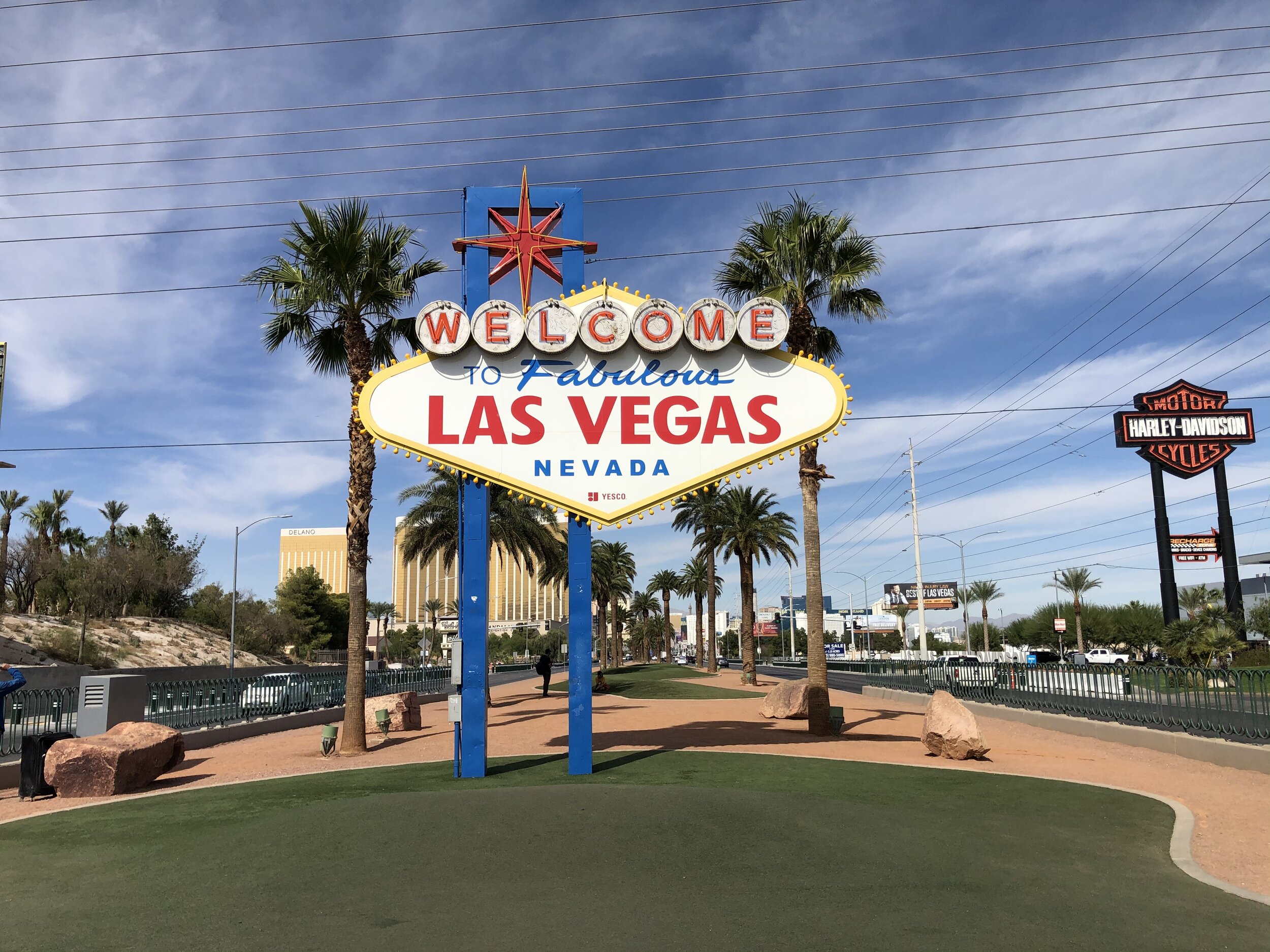 Las Vegas Sign, October 2019