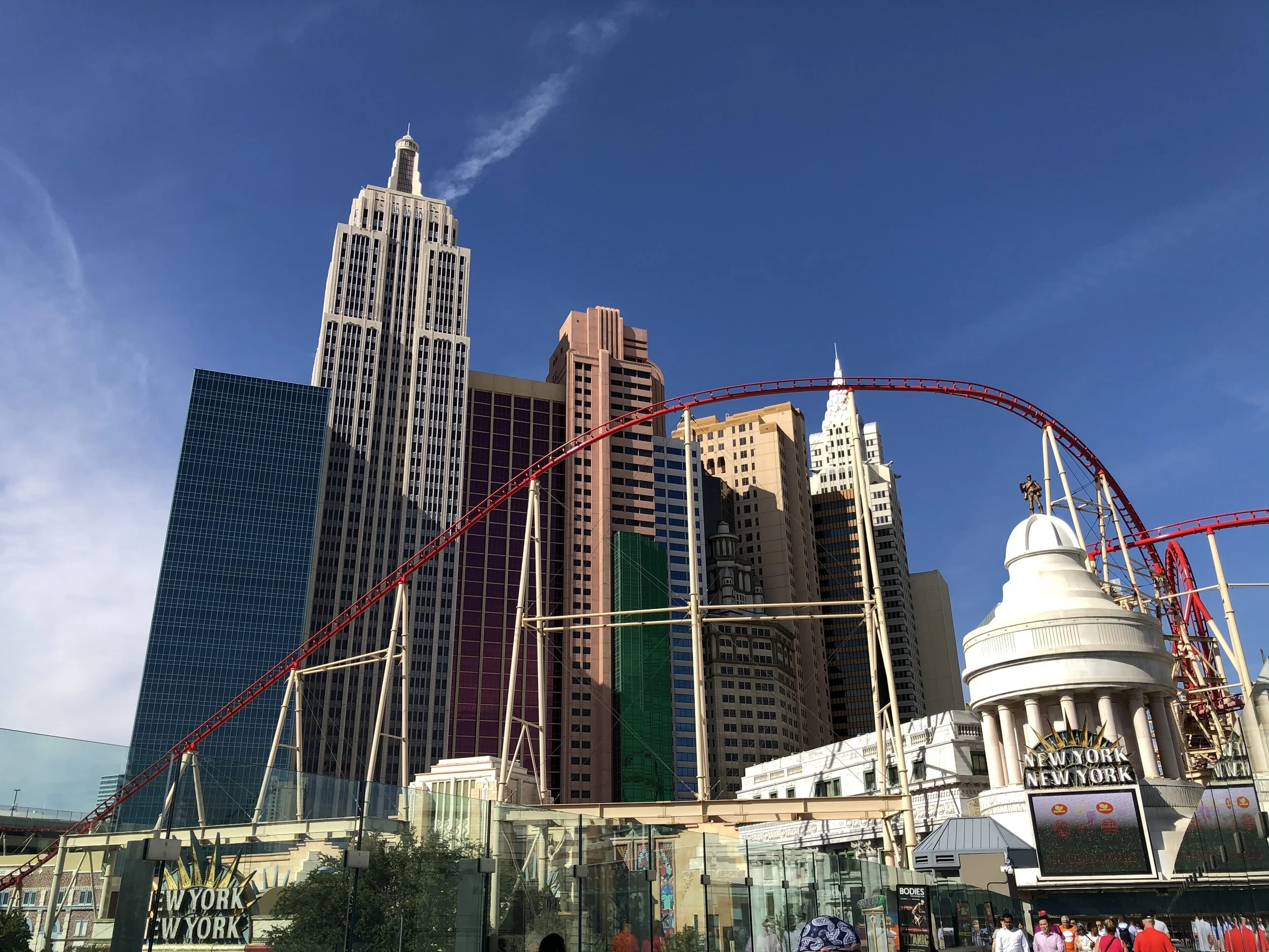 New York New York, Las Vegas, October 2019