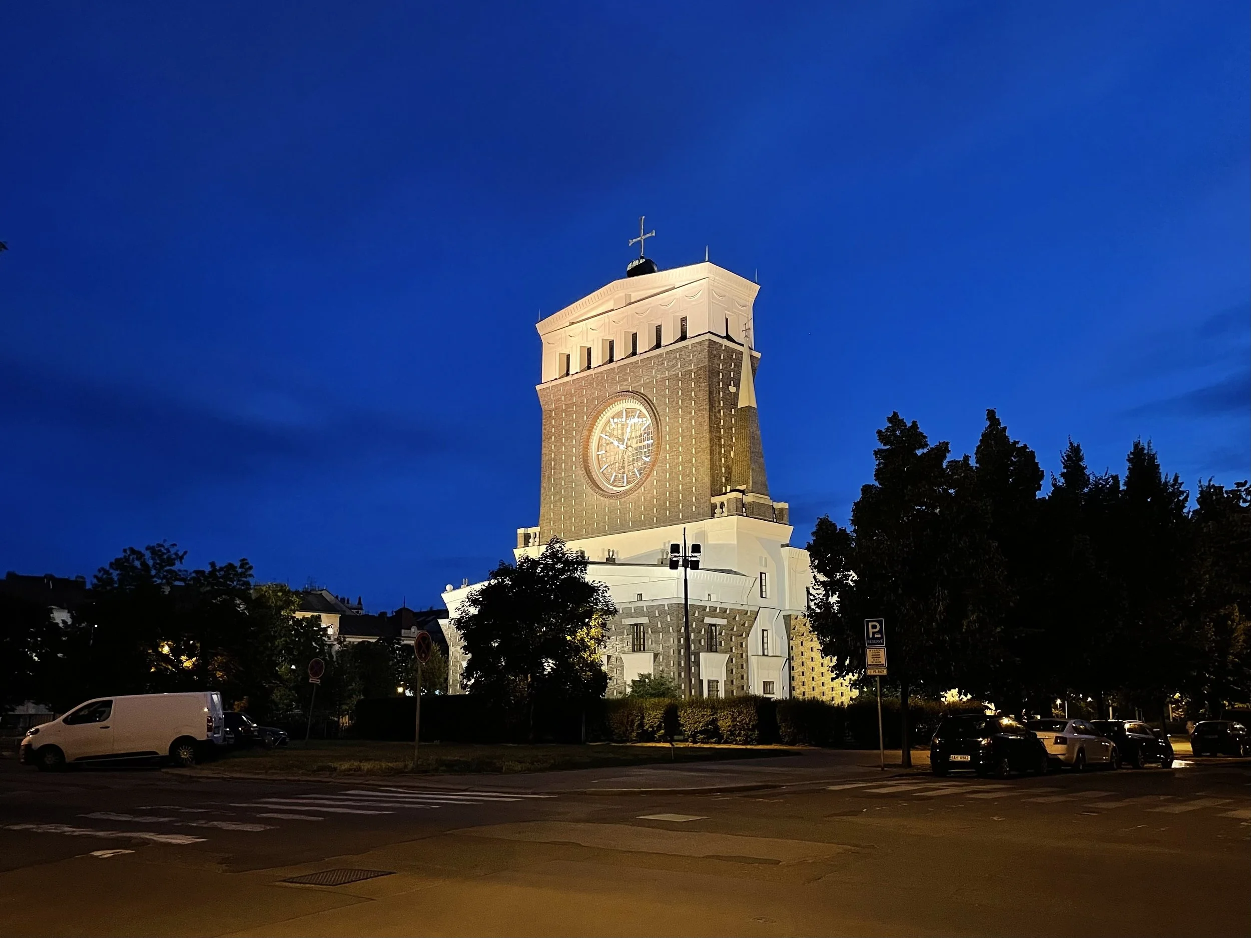 The Church of the Most Sacred Heart of Our Lord, Prague, June 2022