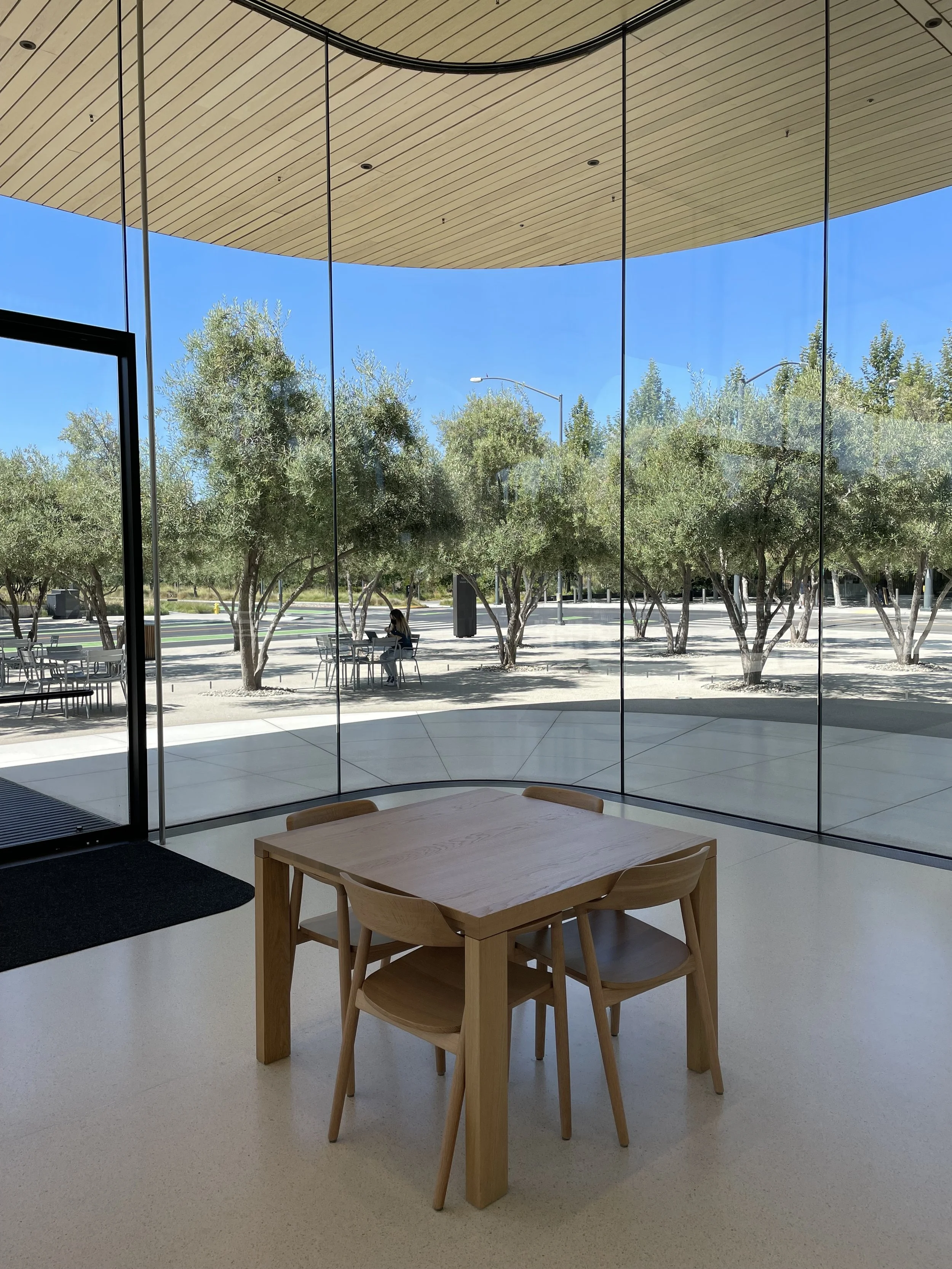 Apple Park Visitor Center, Cupertino, July 2022