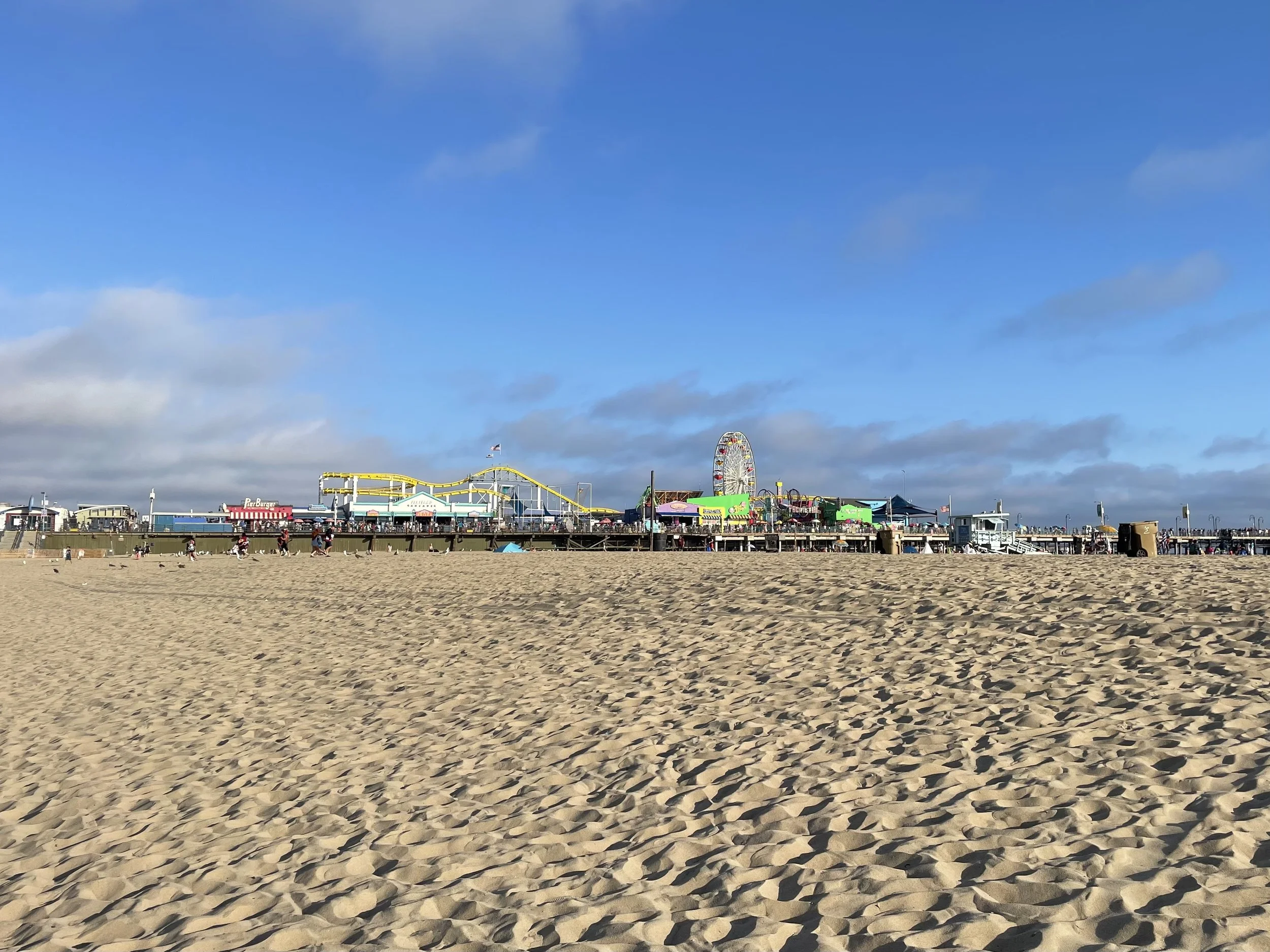 Santa Monica Beach, Los Angeles, July 2022