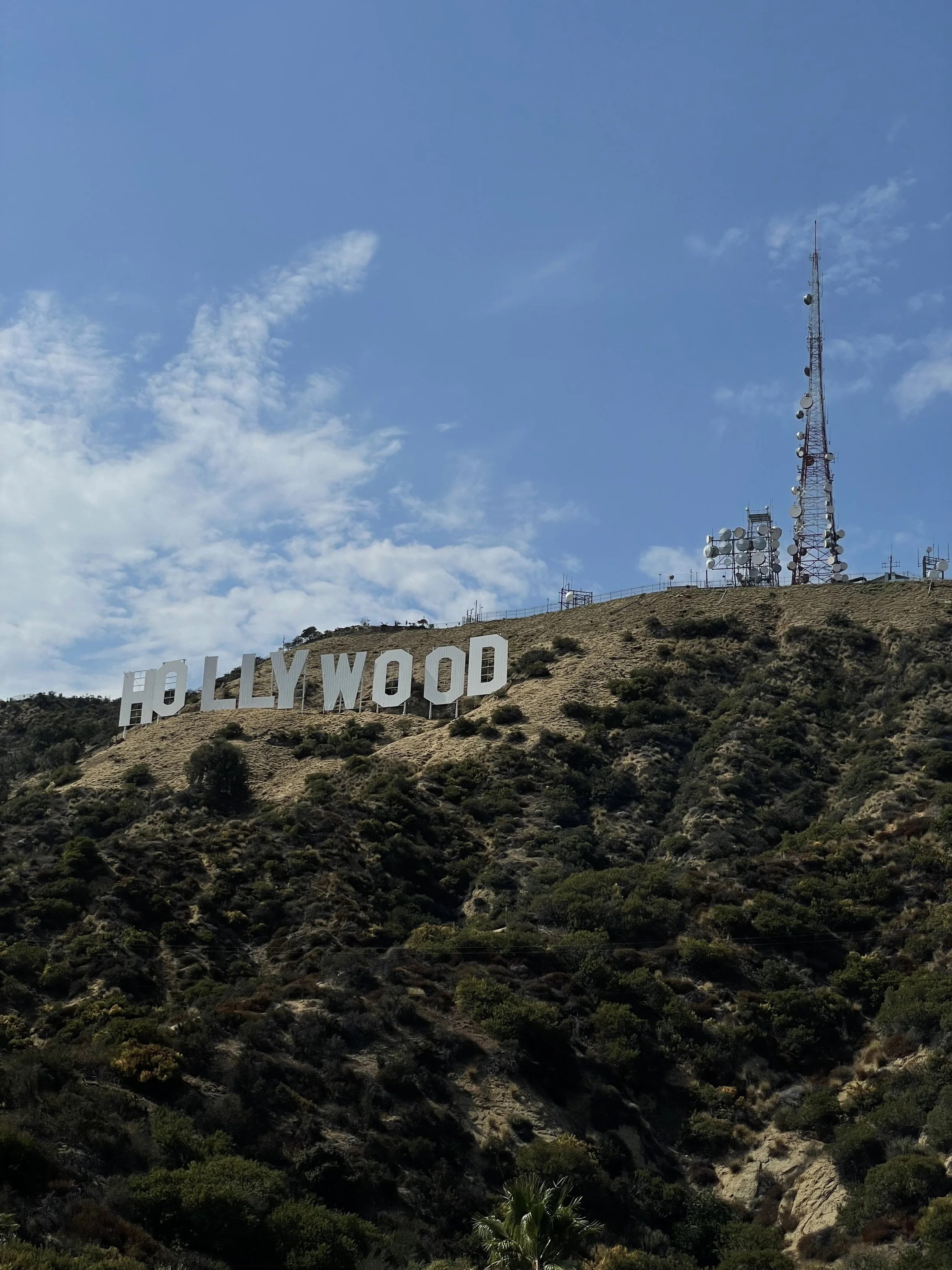 Hollywood Sign, Los Angeles, July 2022