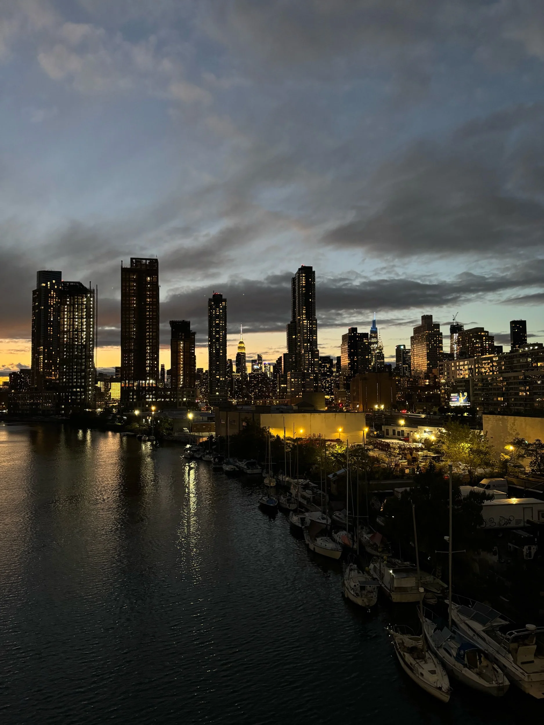 Manhattan skyline from Queens, NYC, October 2023