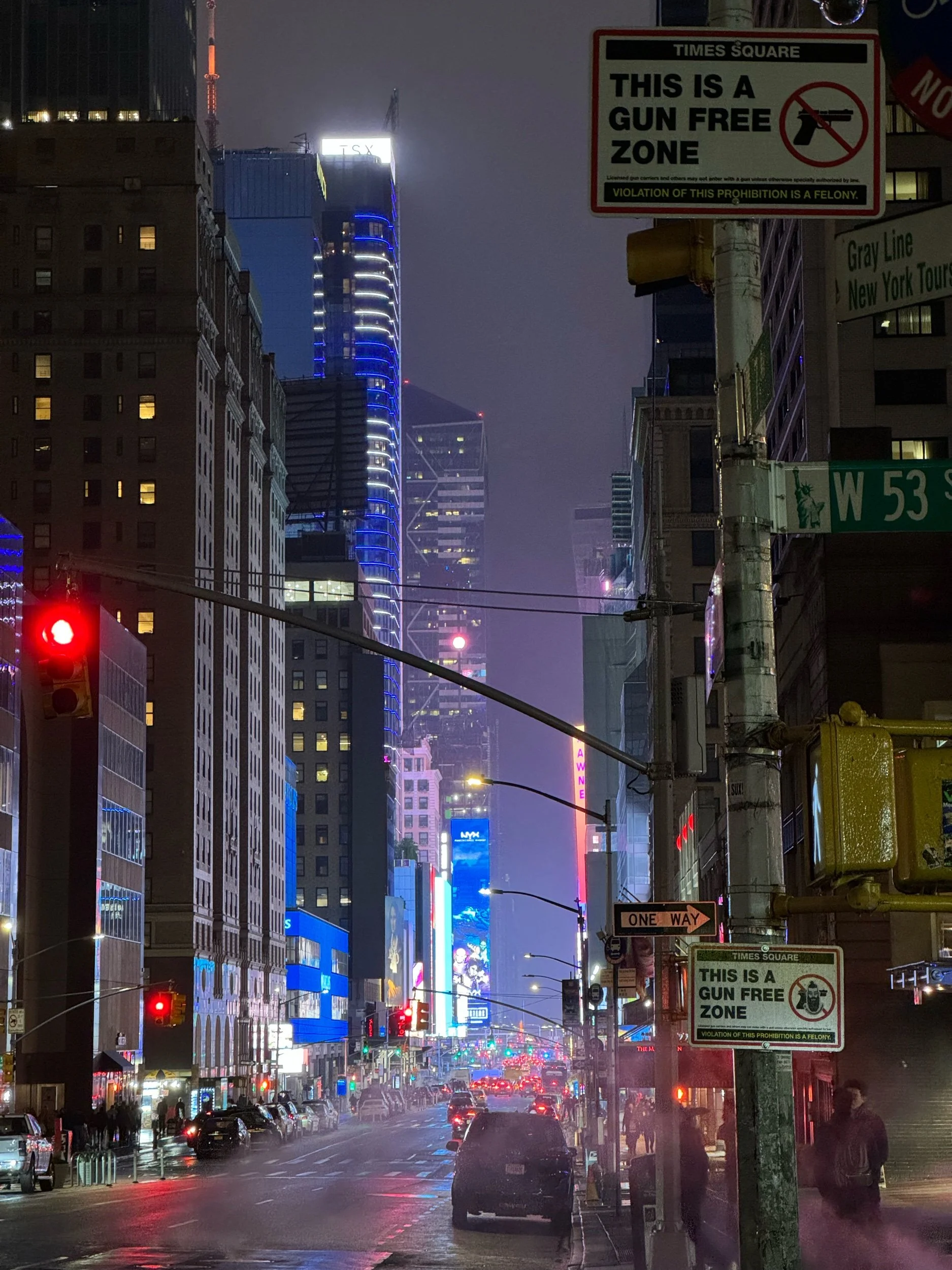 Times Square, NYC, October 2023