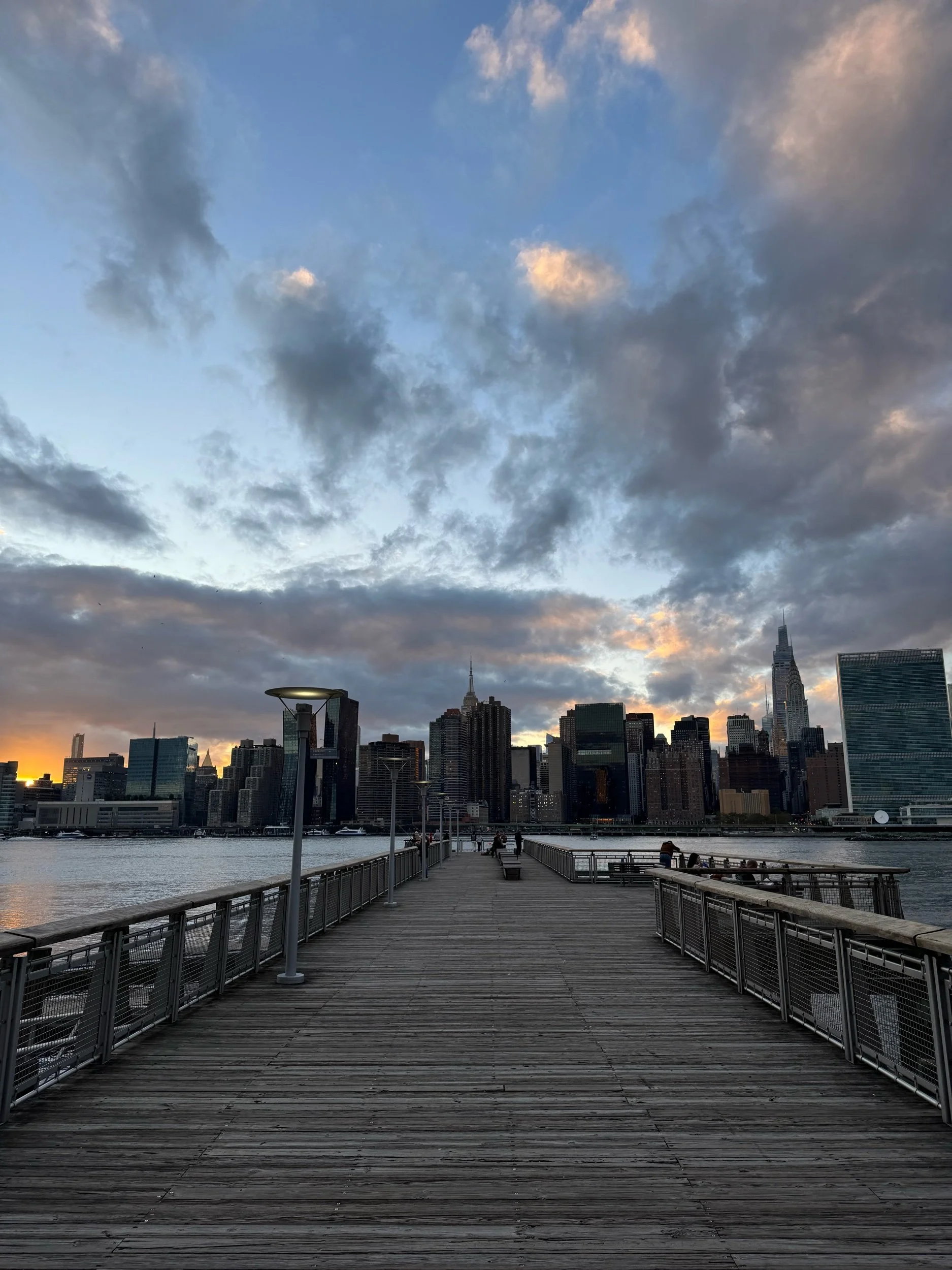 Manhattan skyline from Queens, NYC, October 2023