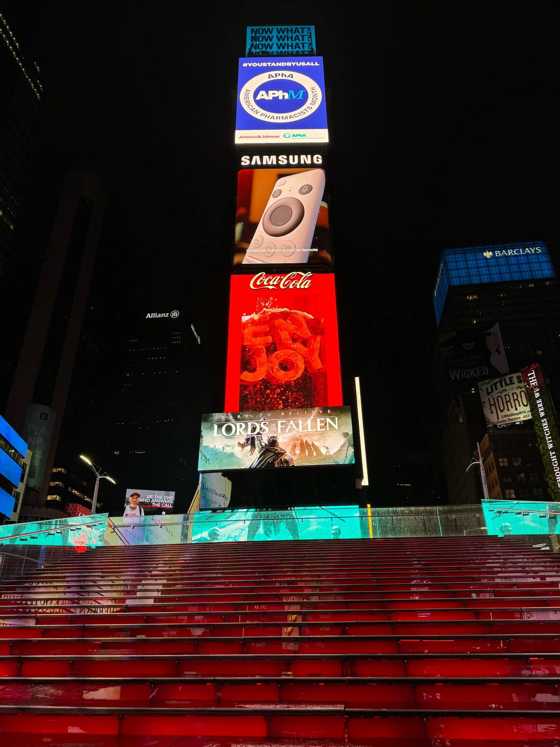 Times Square, NYC, October 2023